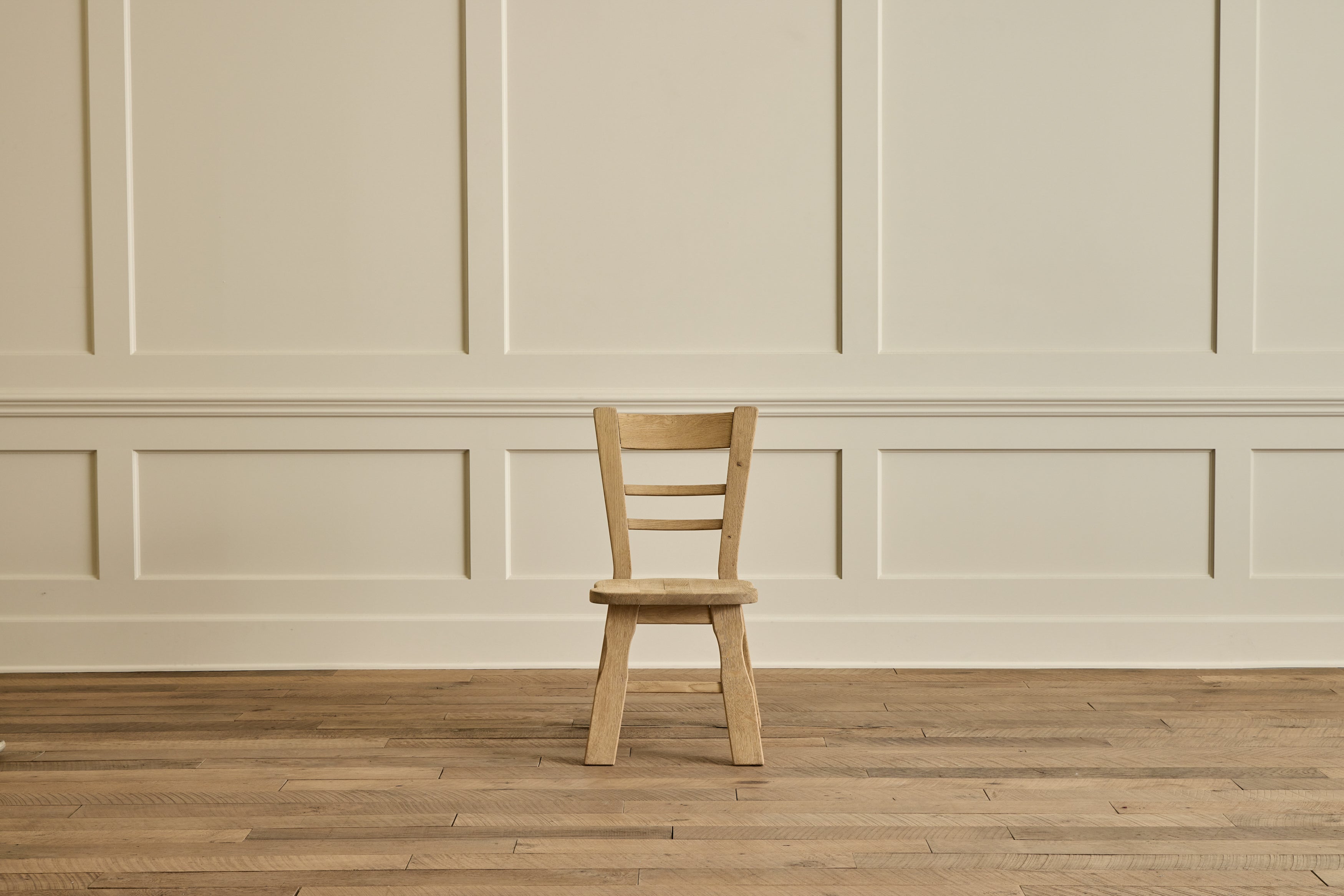 1960s French Oak Chairs