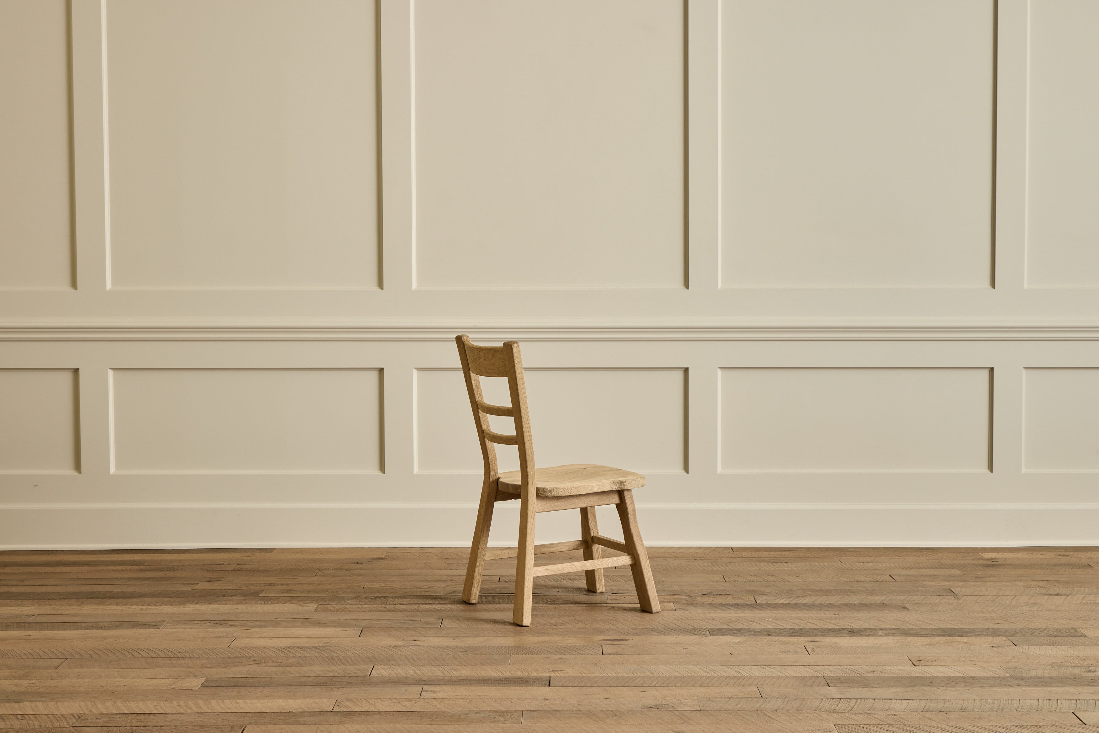 1960s French Oak Chairs