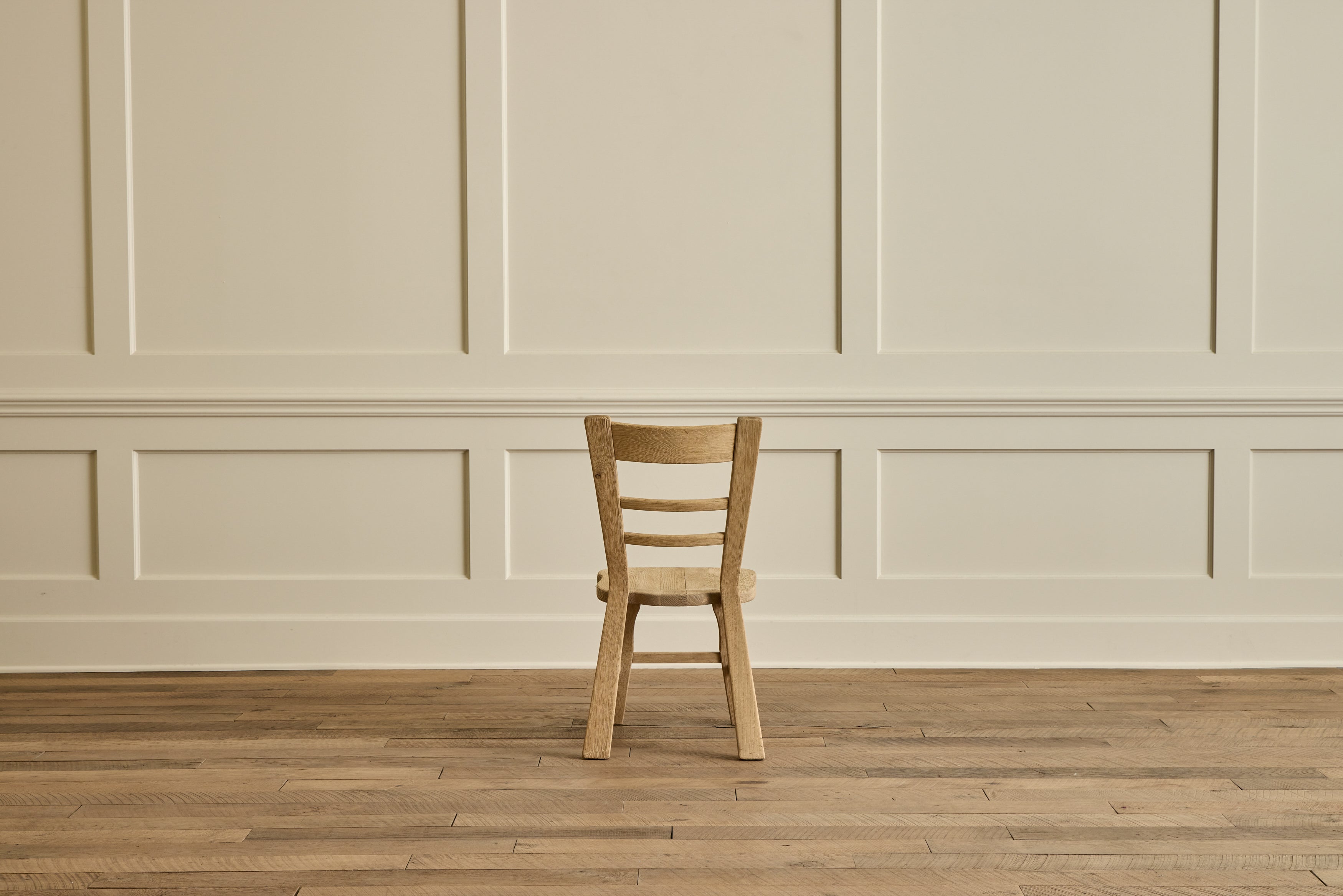 1960s French Oak Chairs