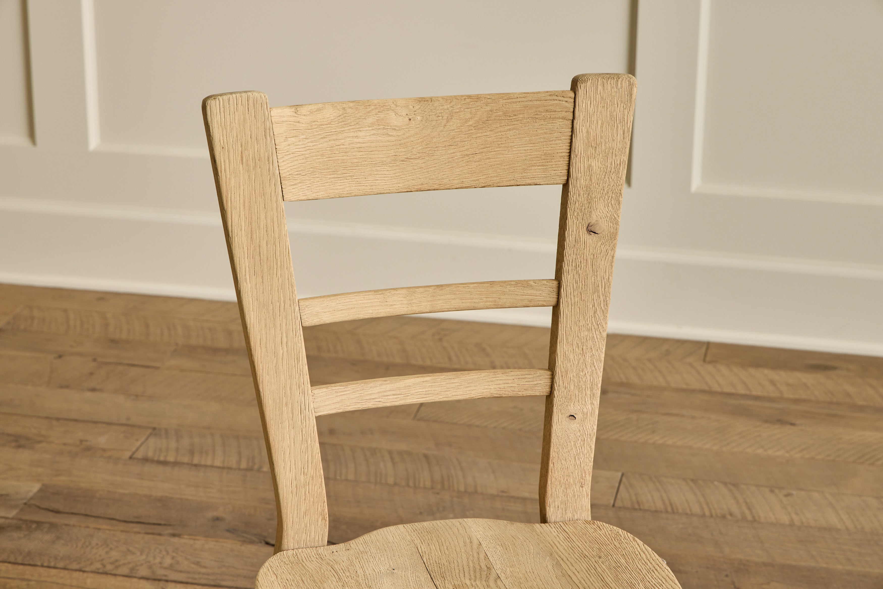 1960s French Oak Chairs