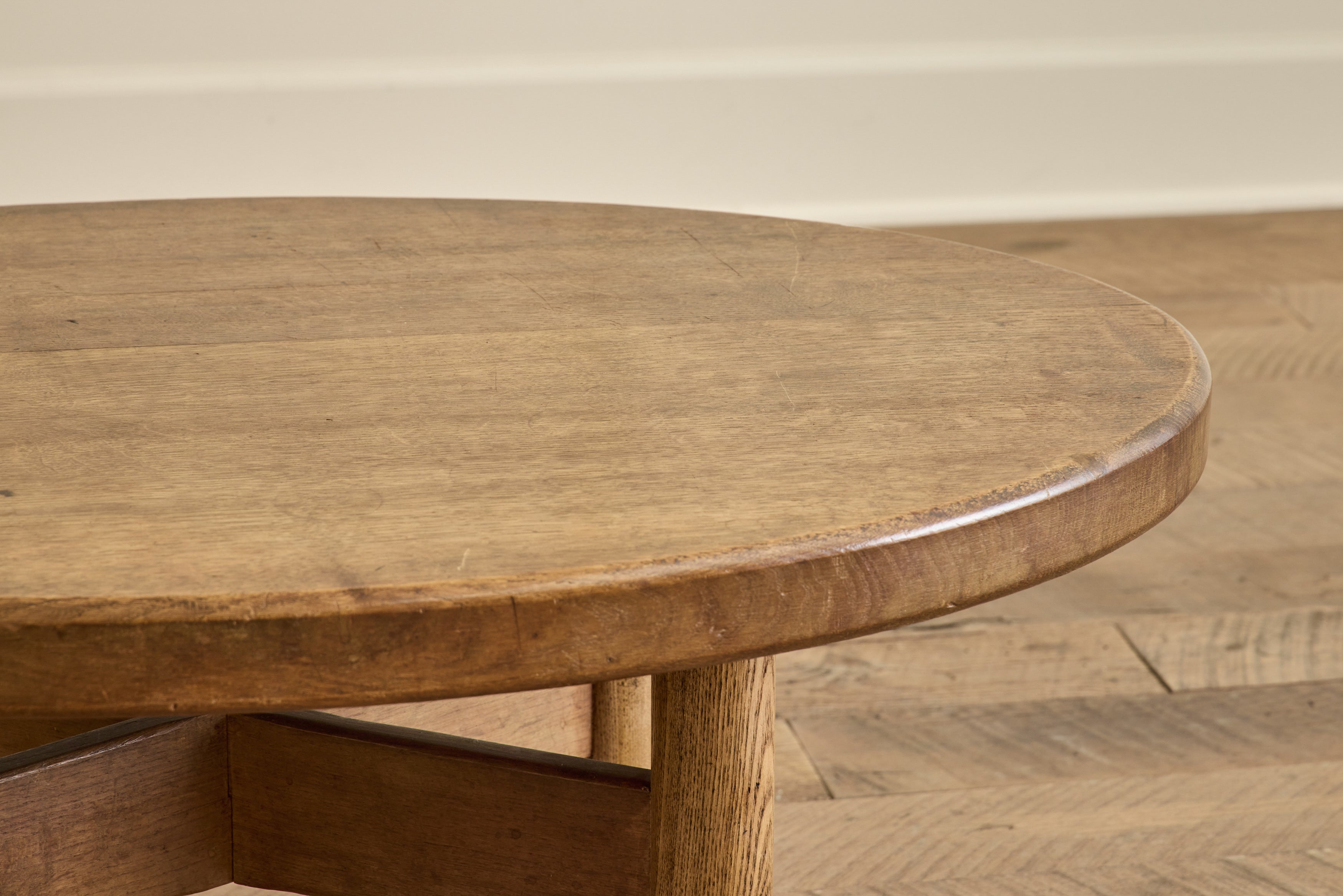 Belgian Oak Wood Coffee Table