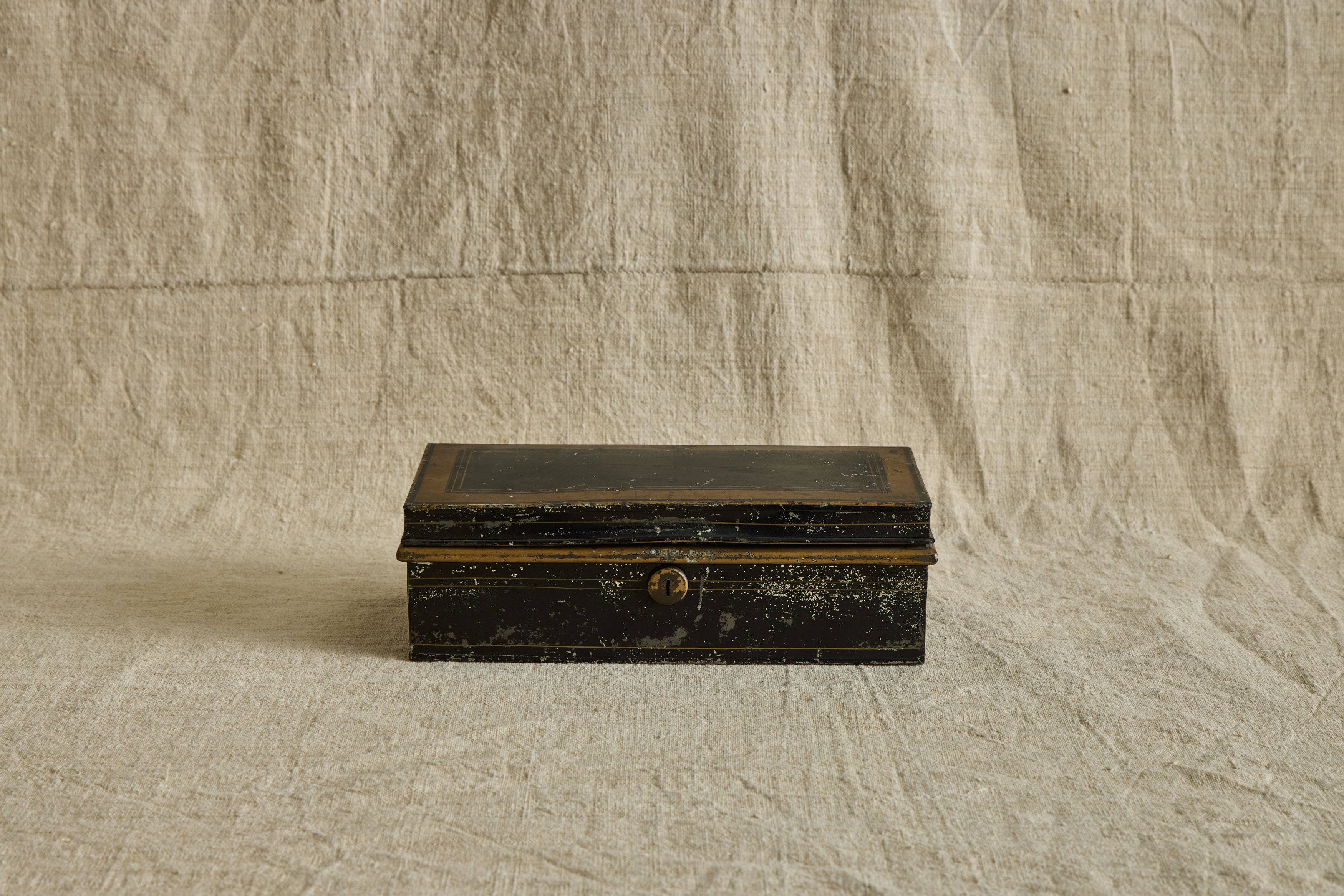 Black Toleware Box