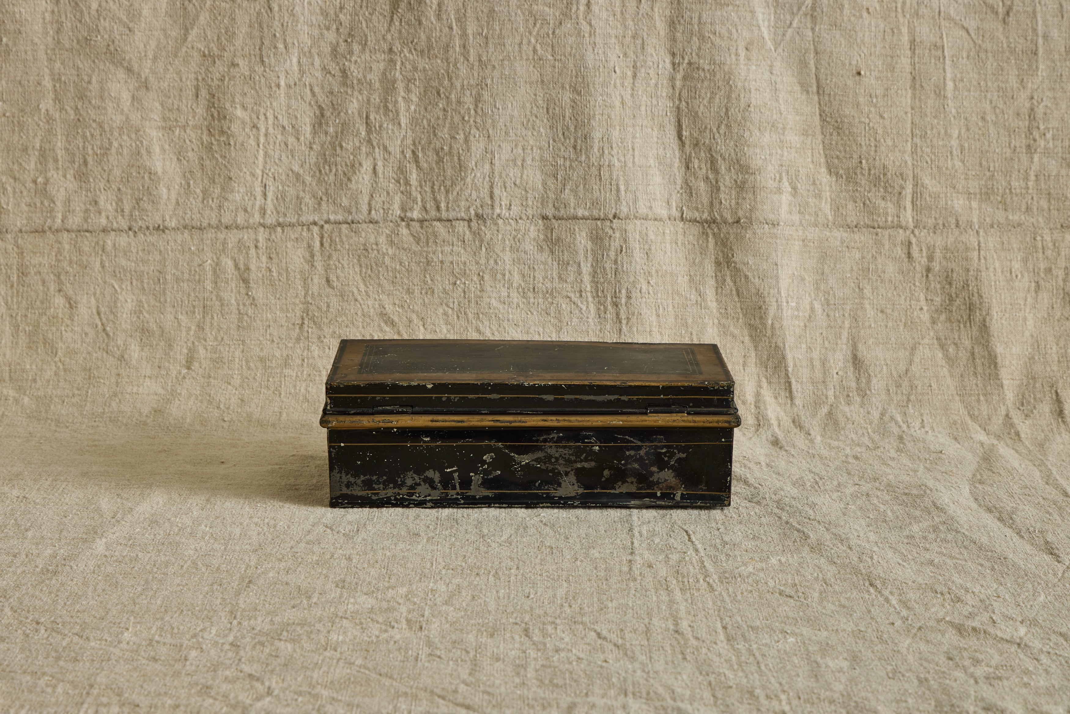 Black Toleware Box