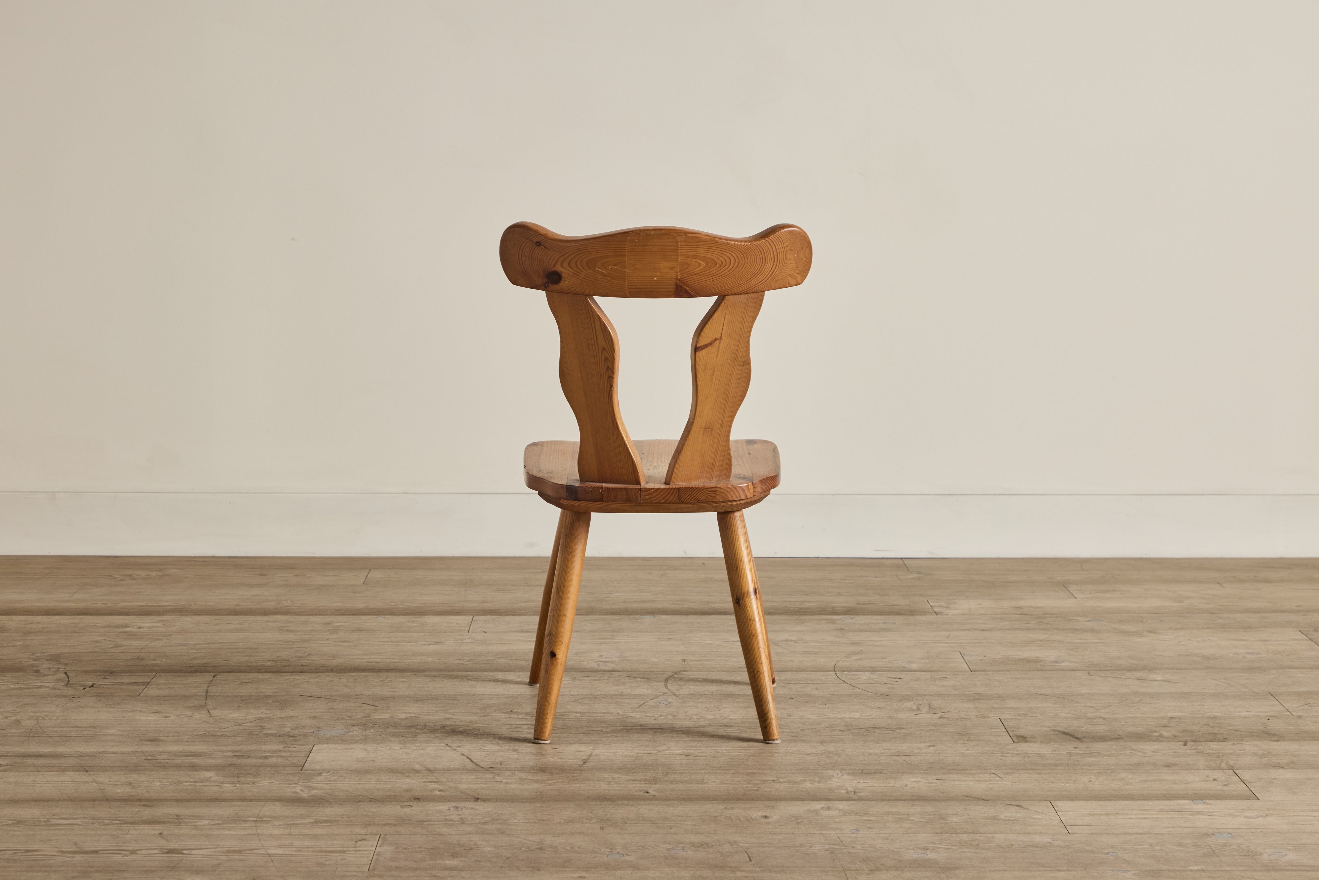 Scandinavian Pine Chairs