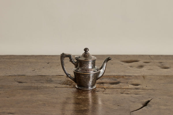 Small Hotel Silver Teapot