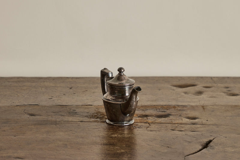 Small Hotel Silver Teapot