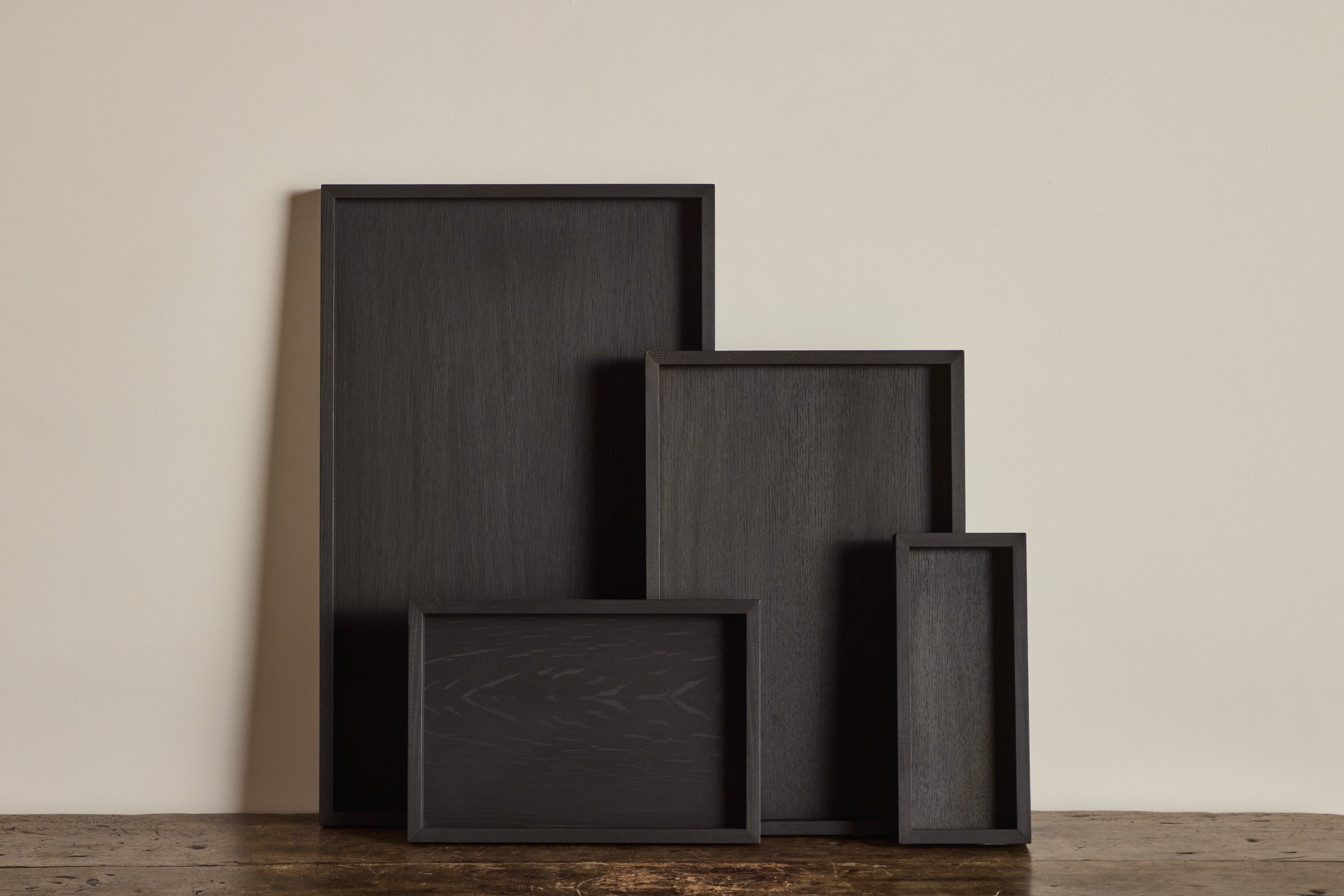 Rectangular Tray, Ebony