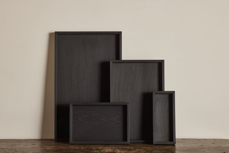 Rectangular Tray, Ebony