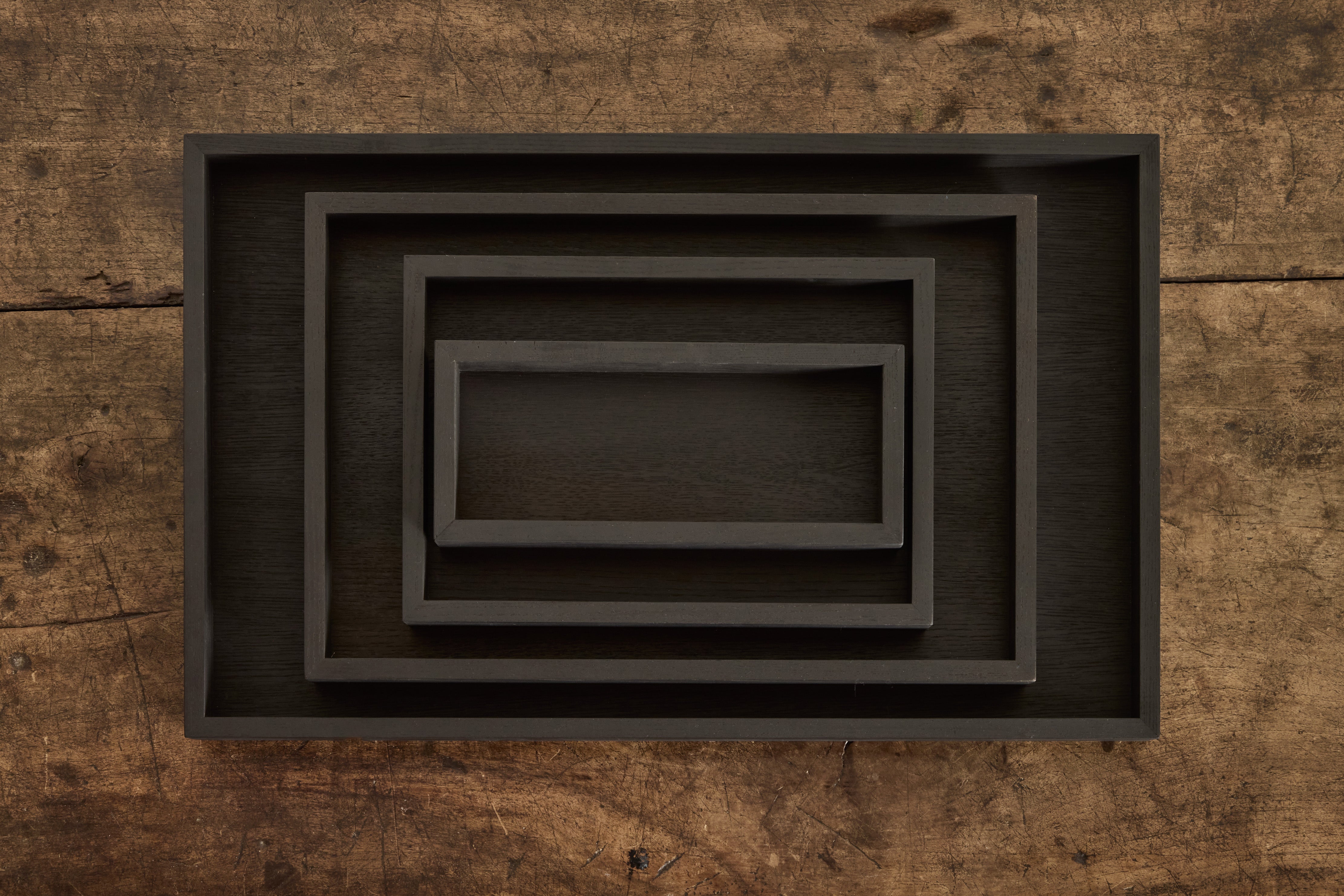 Rectangular Tray, Ebony