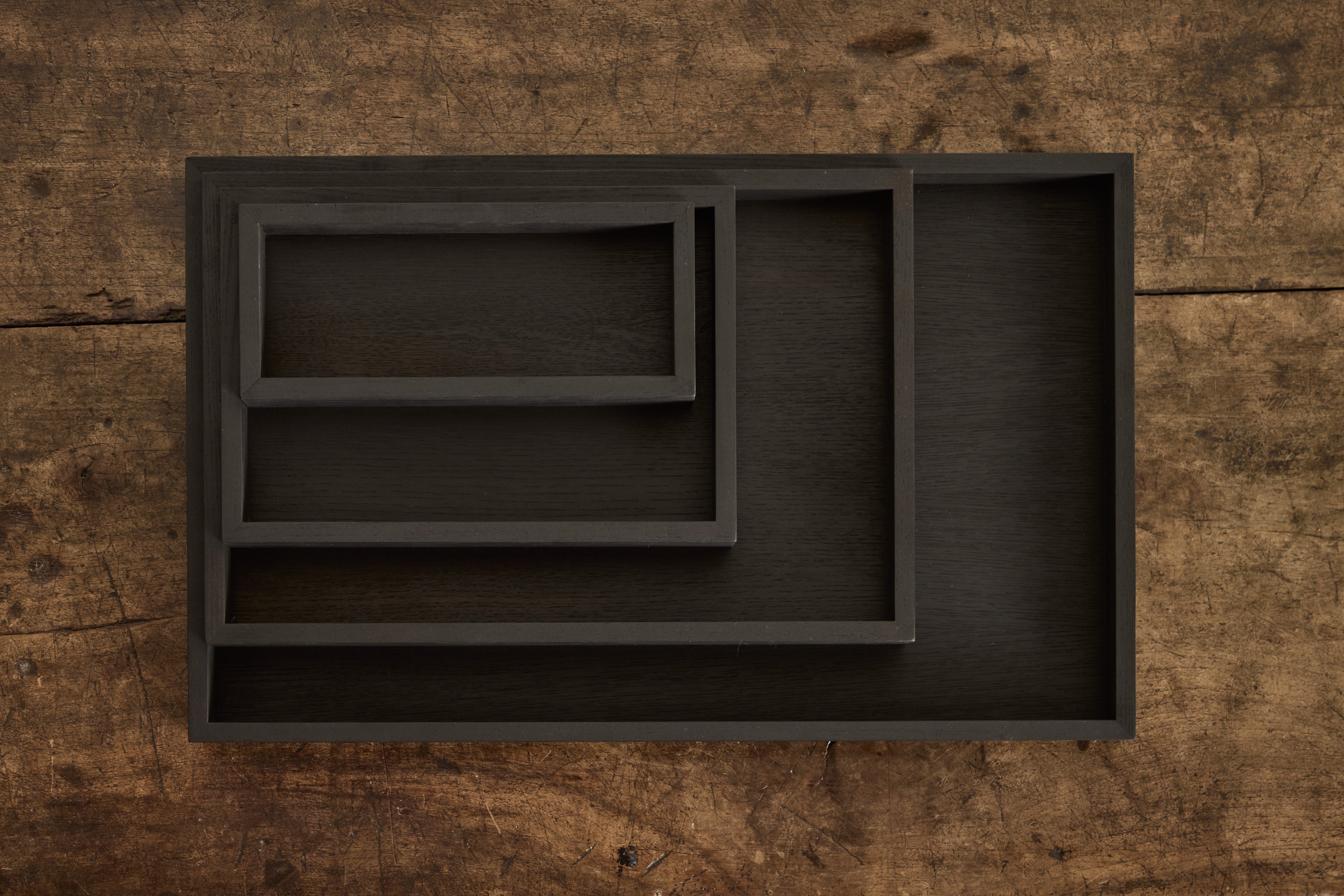 Rectangular Tray in Ebony