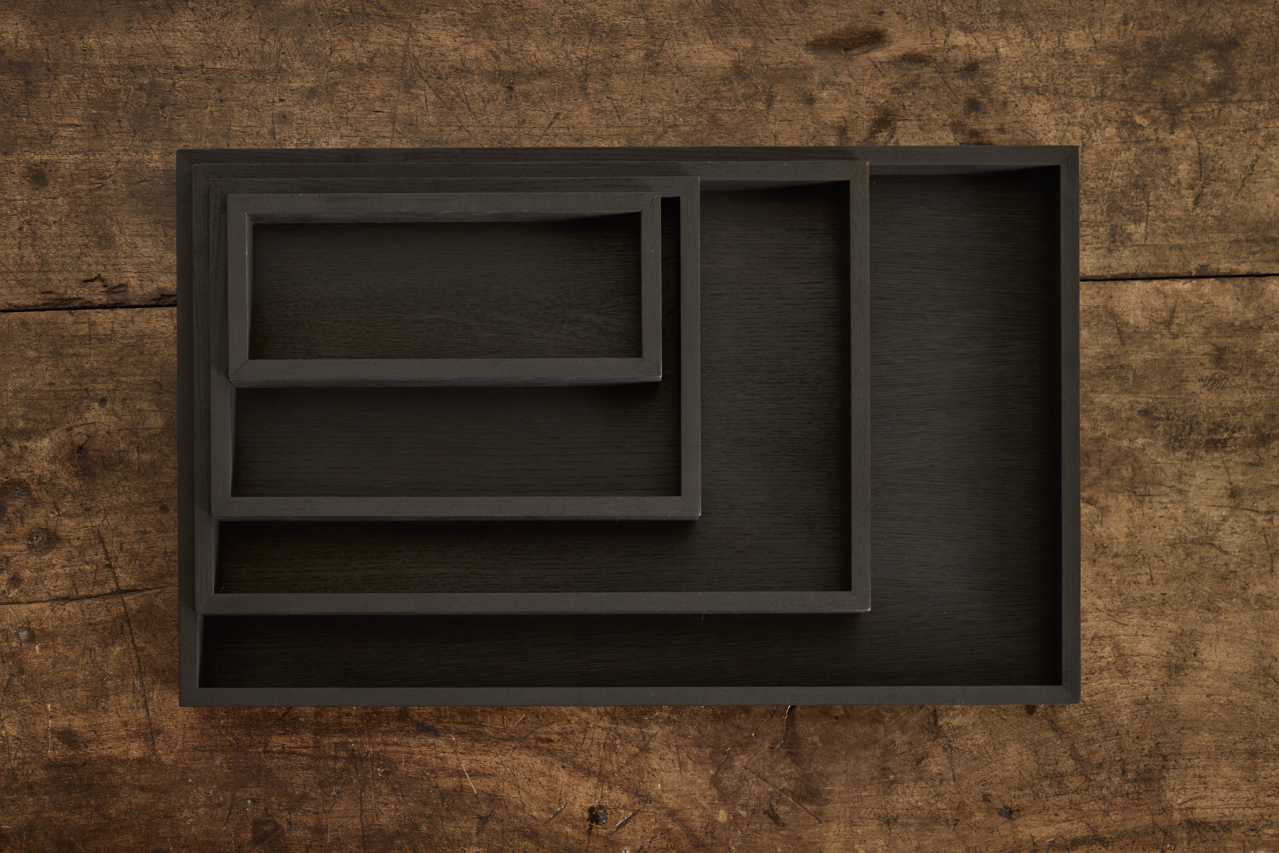Rectangular Tray, Ebony