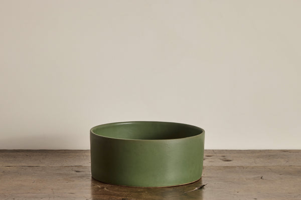 VTG GREEN GLAZED BOWL