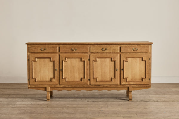 Carved Oak Sideboard