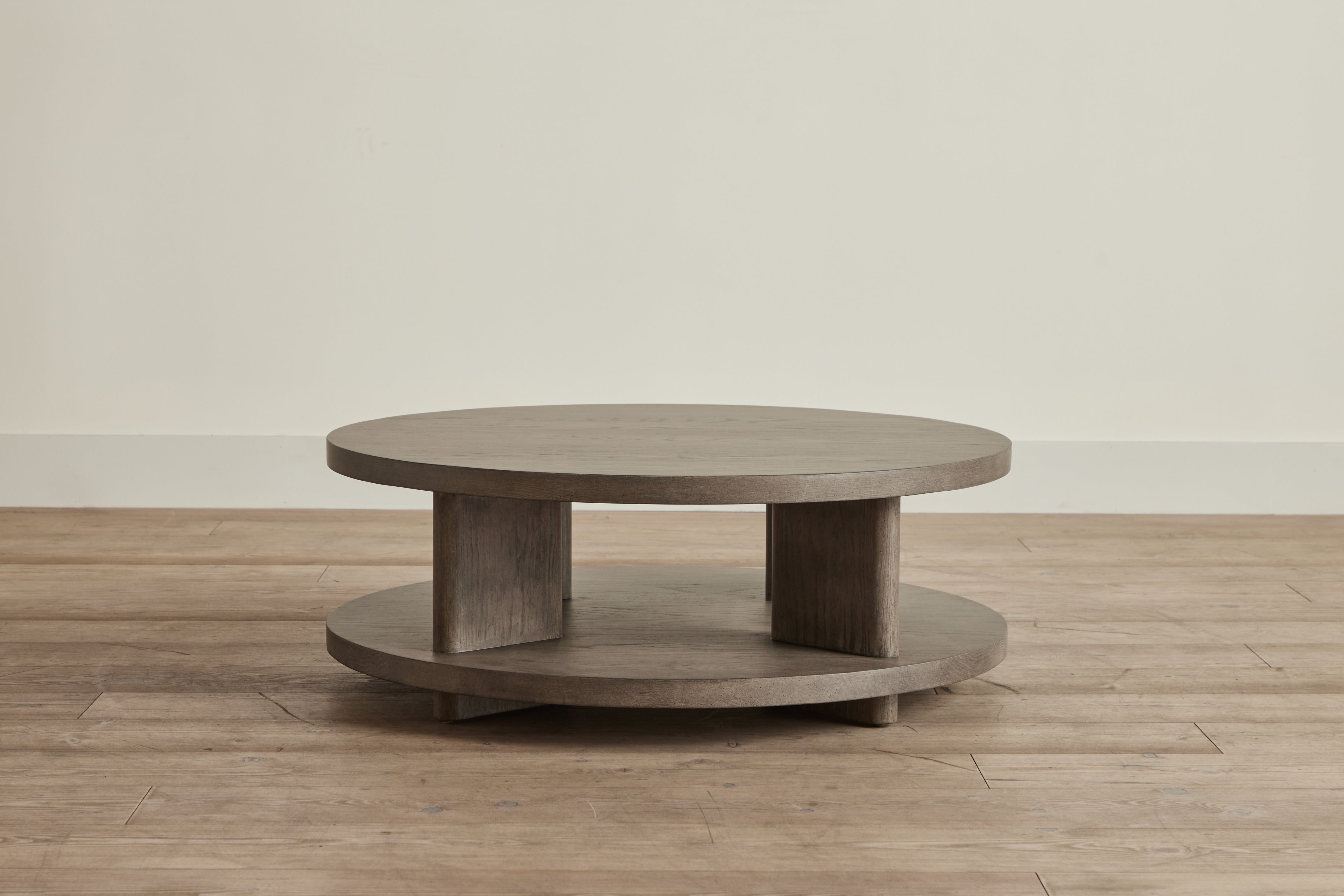 Nickey Kehoe Round Shelf Coffee Table - In Stock