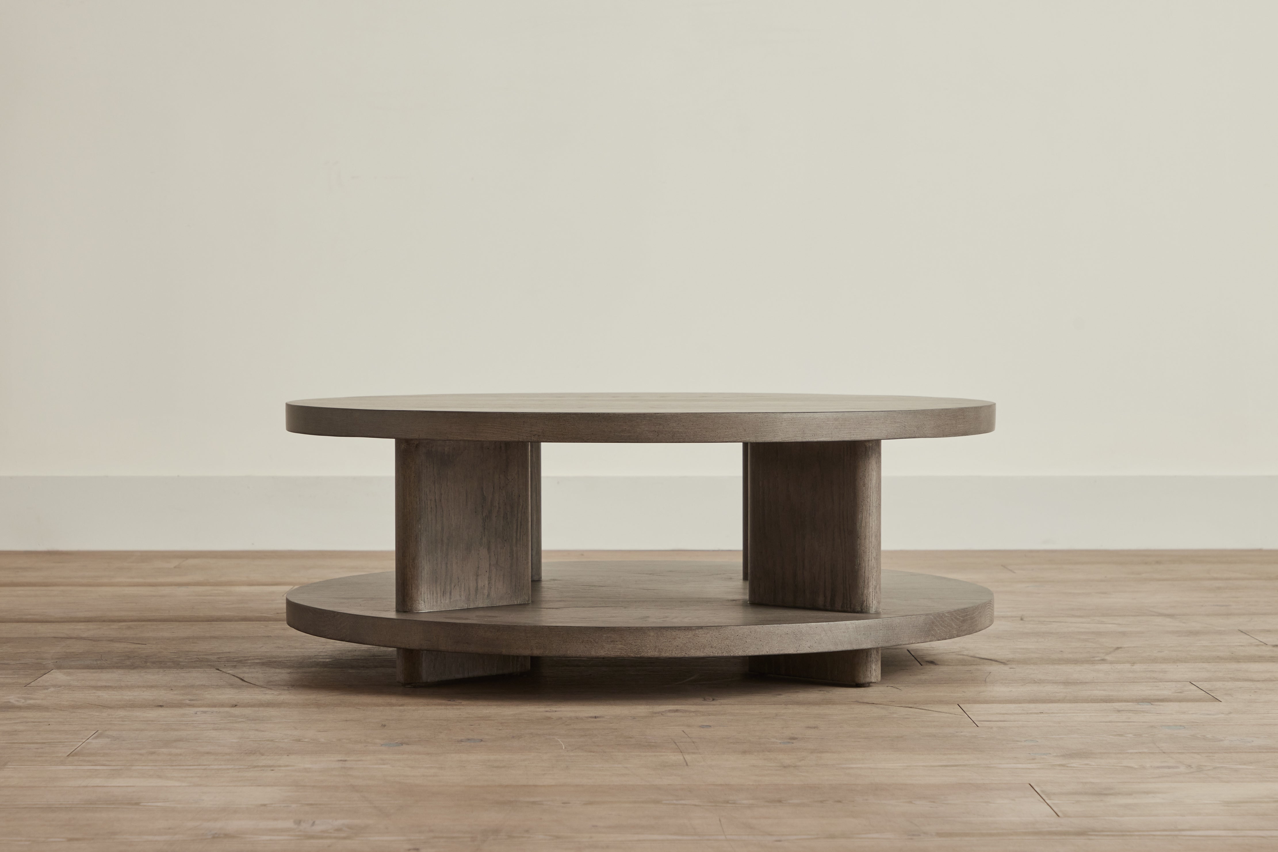 Nickey Kehoe Round Shelf Coffee Table - In Stock