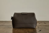 Brown Leather Washbag