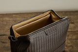 Brown Leather Washbag
