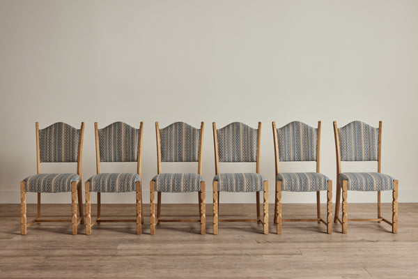 Six Henning Kjaernulf Dining Chairs