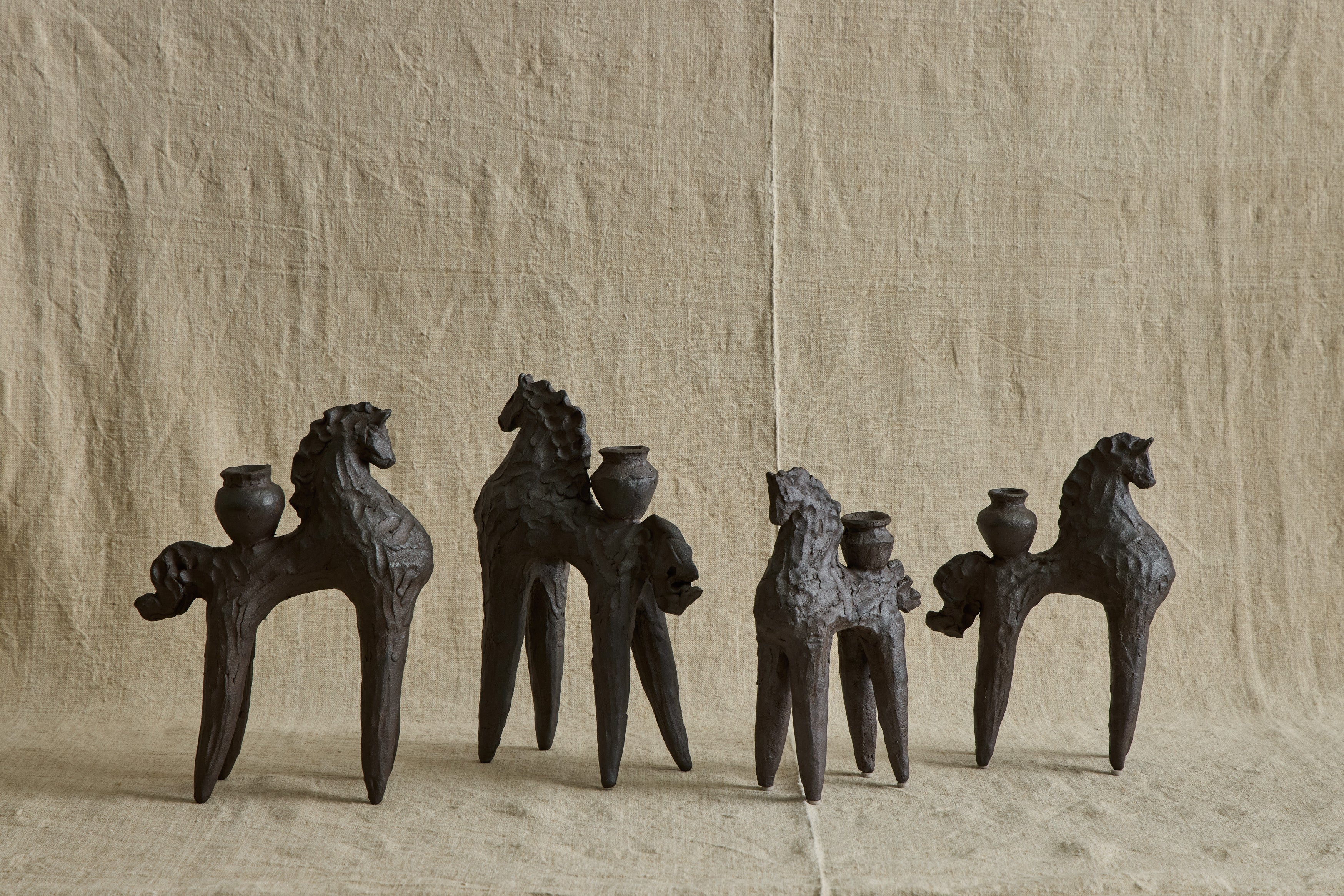 Horse Candlestick Holder