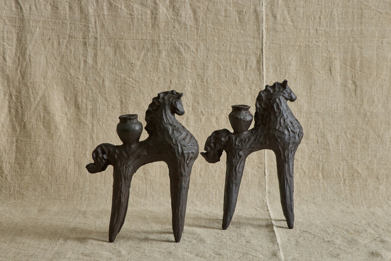 Horse Candlestick Holder – Nickey Kehoe