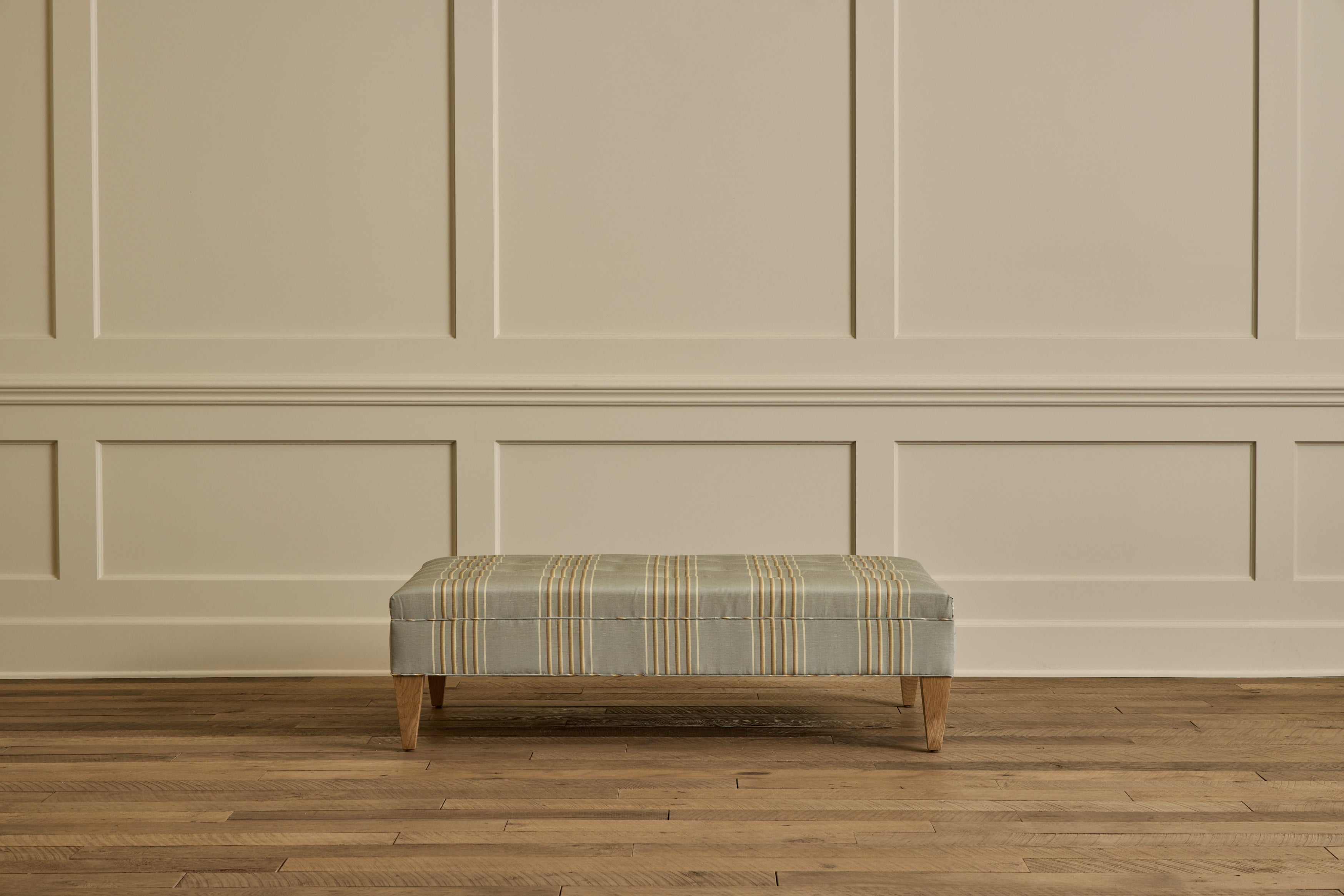 Tufted Ottoman, 54"