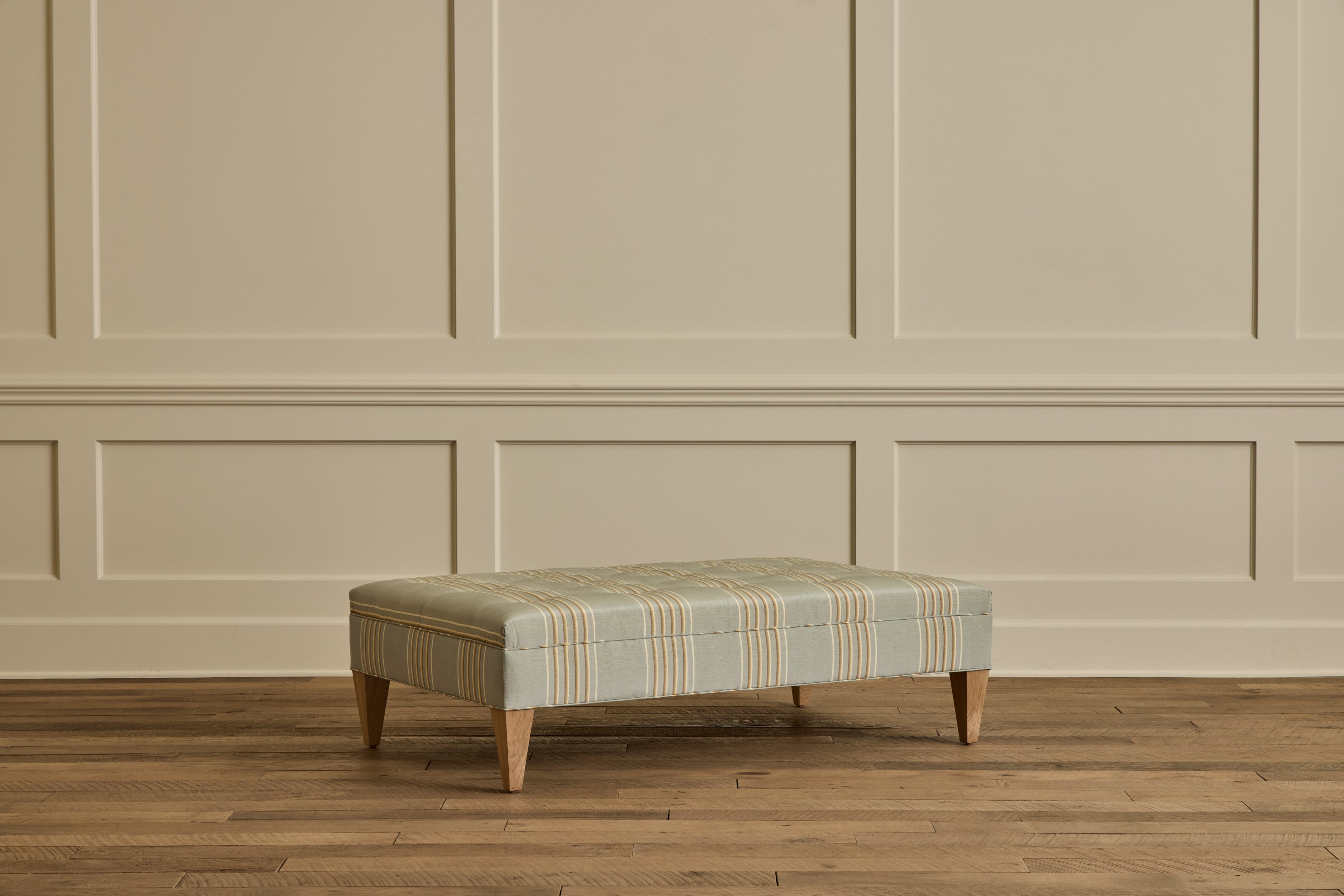 Tufted Ottoman, 54"