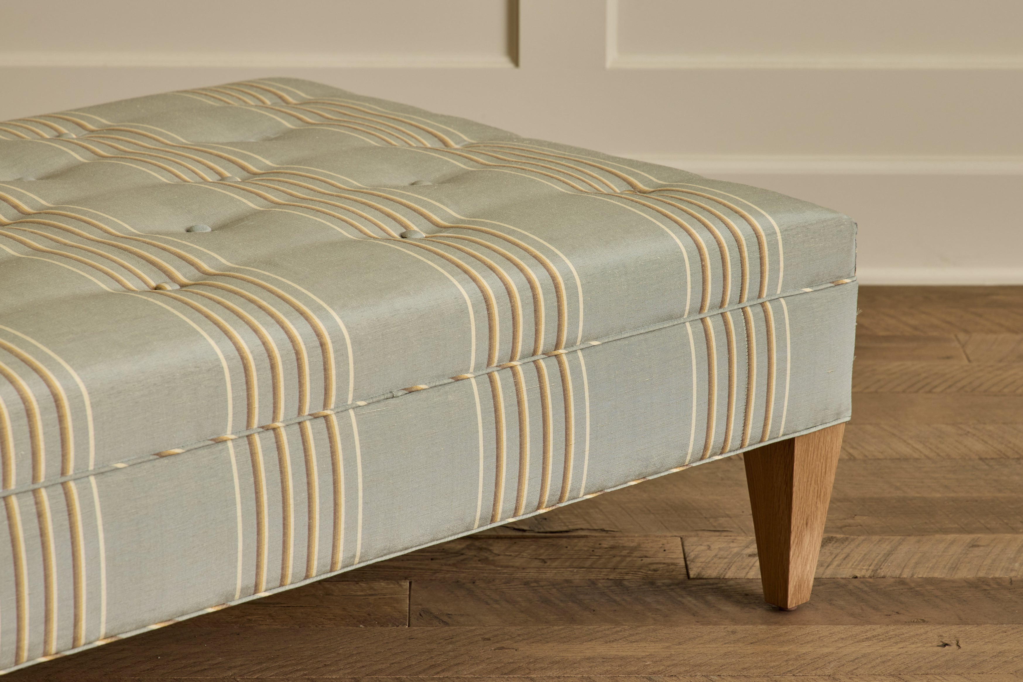Tufted Ottoman, 54"