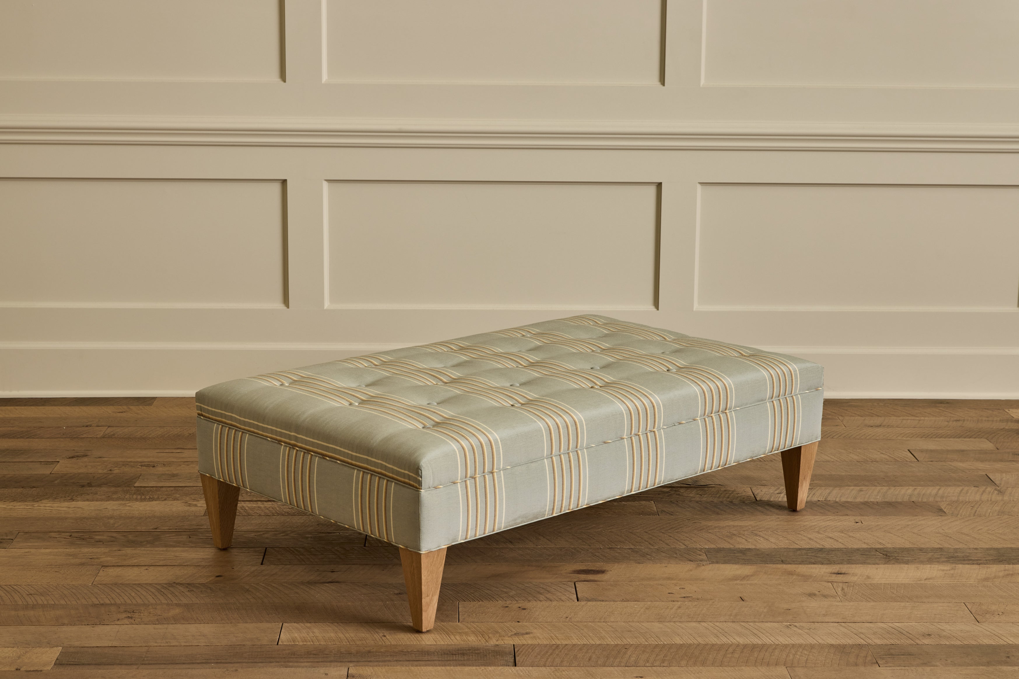 Tufted Ottoman, 54"