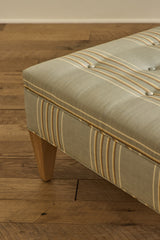 Tufted Ottoman, 54"
