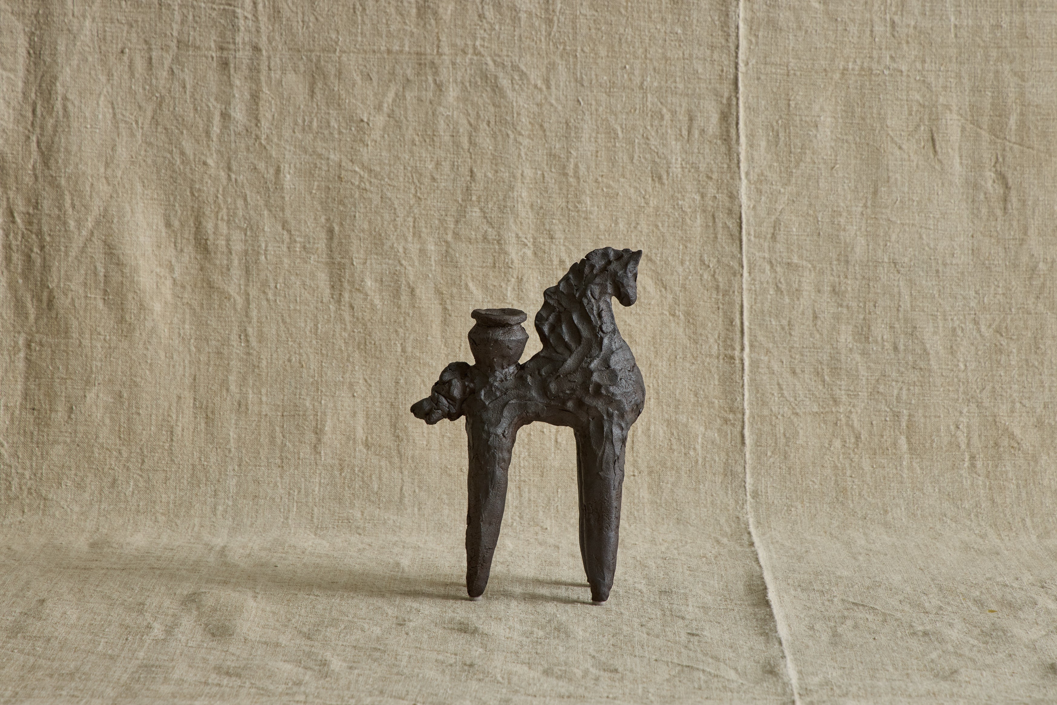 Horse Candlestick Holder, Medium