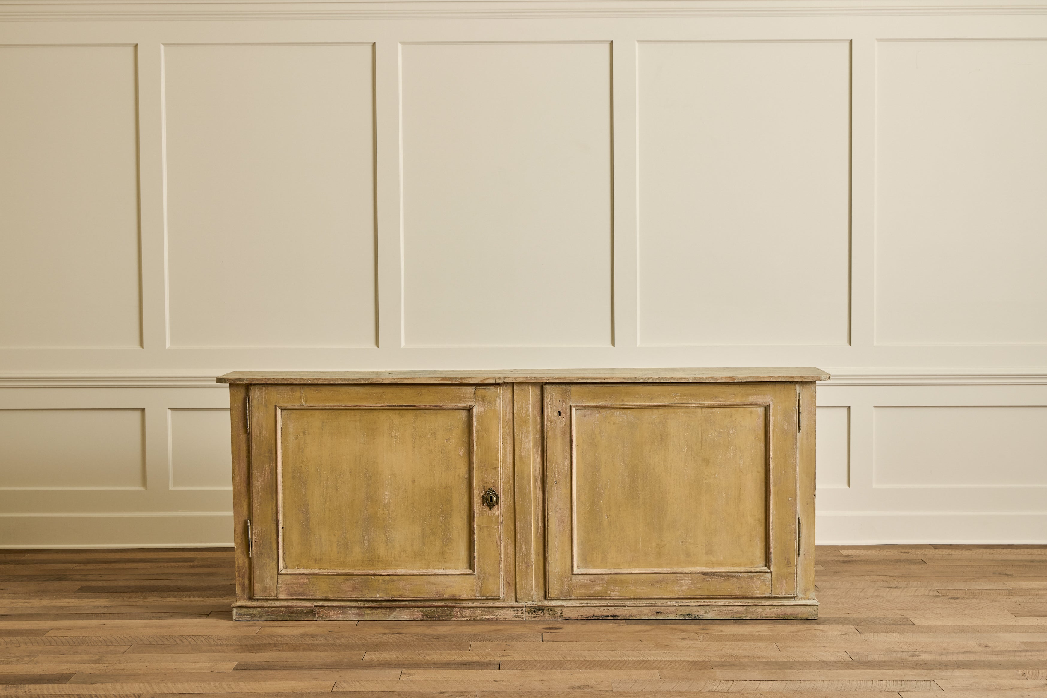 Rustic Mustard Sideboard