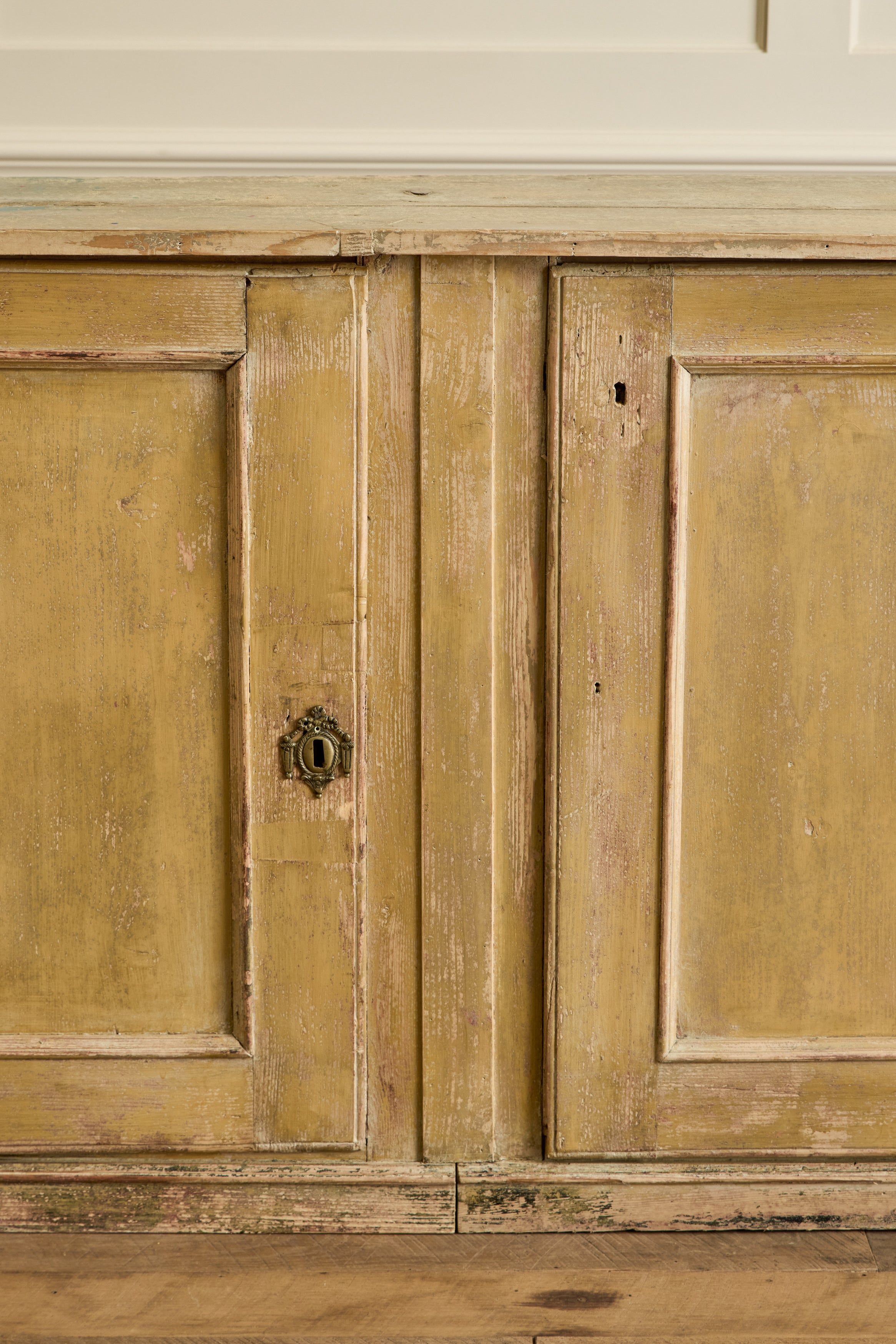 Rustic Mustard Sideboard