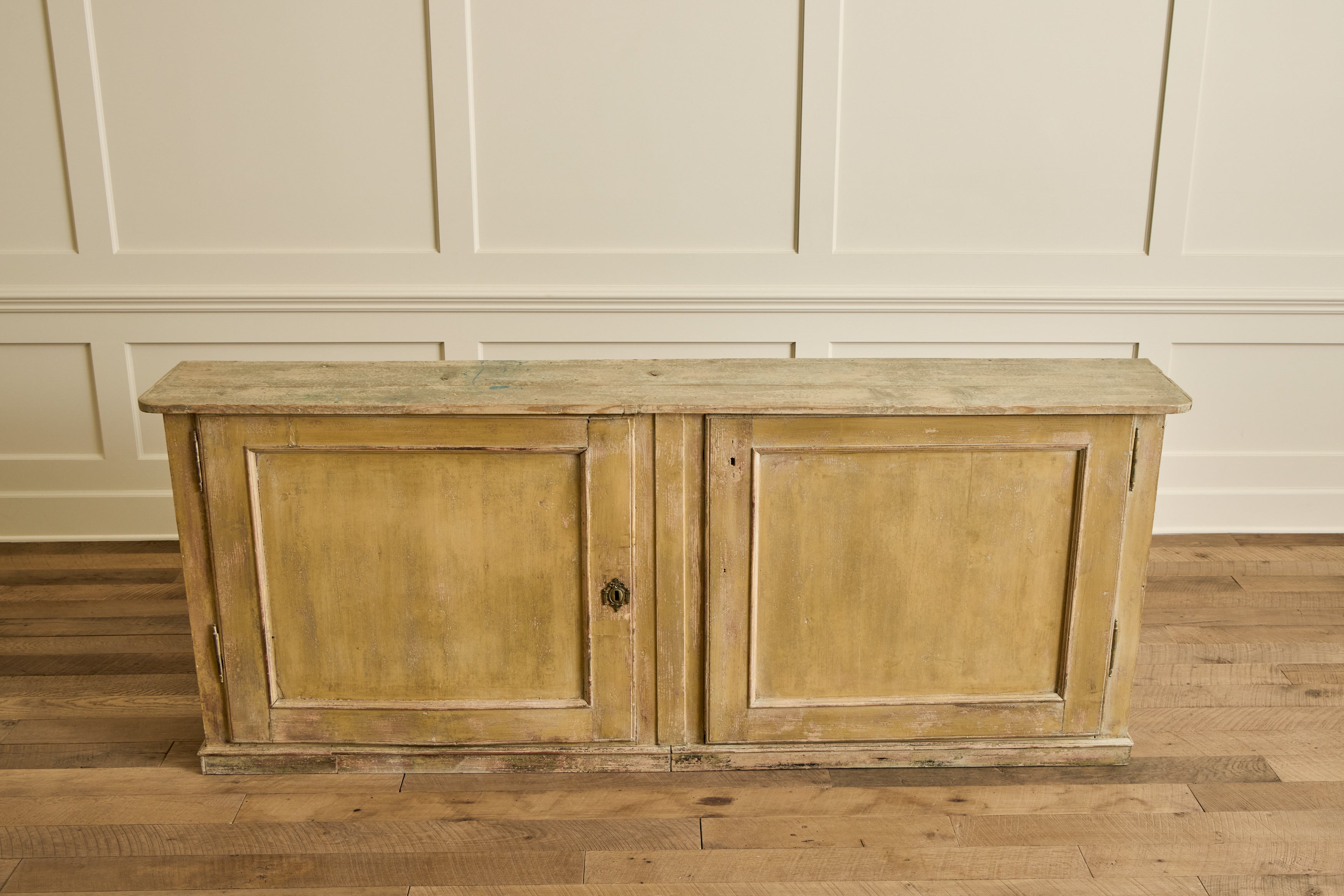 Rustic Mustard Sideboard