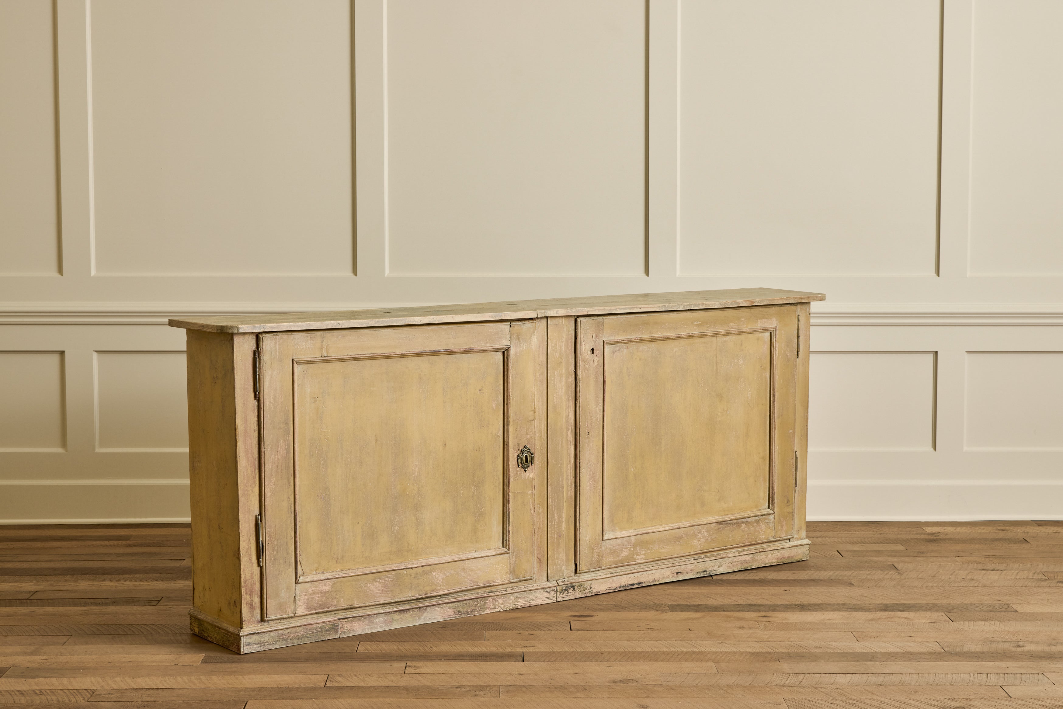Rustic Mustard Sideboard
