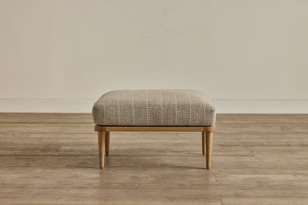 Nickey Kehoe Spindle Back Ottoman - In Stock (LA)