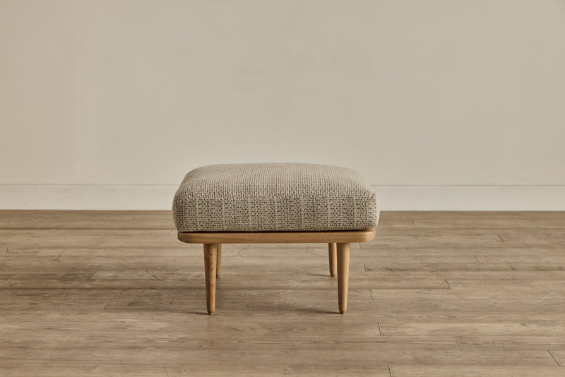 Spindle Back Ottoman