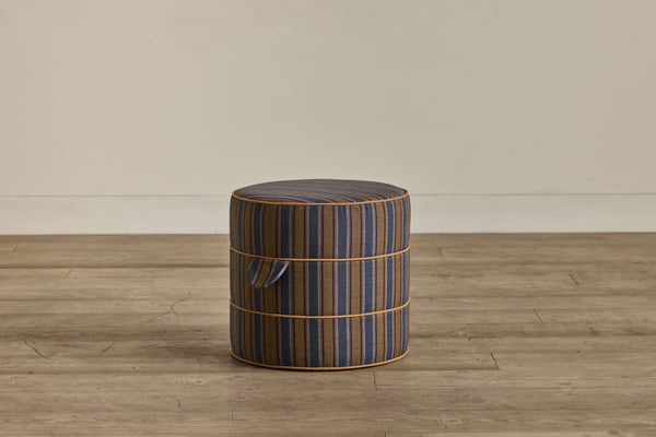 Nickey Kehoe 17" Round Hassock - In Stock (LA)