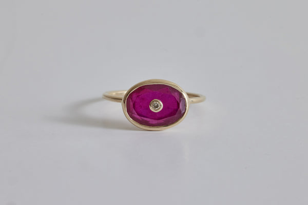Pascale Monvoisin, Orso Ring, Ruby (Size 52)