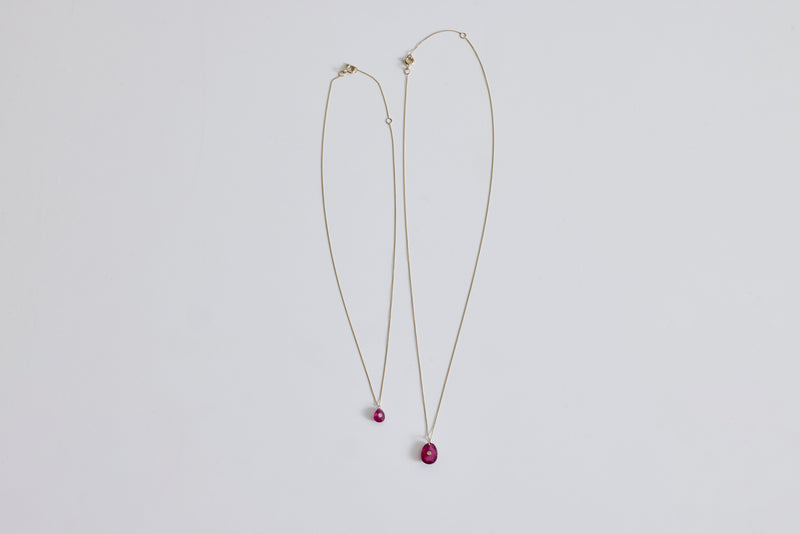 Pascale Monvoisin, Orso N°1 Collier Necklace, Ruby