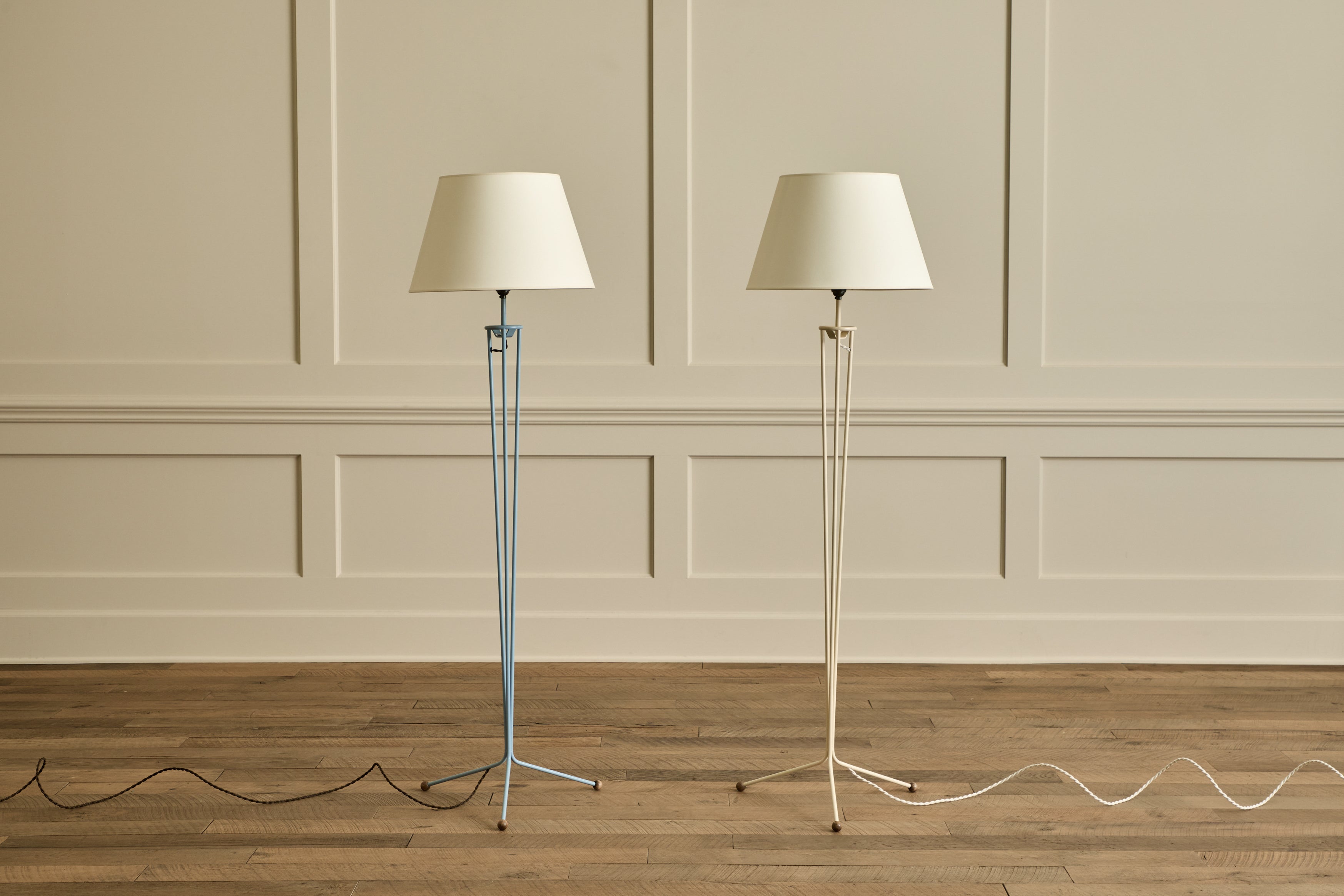 Pylon Floor Lamp, Powder Blue