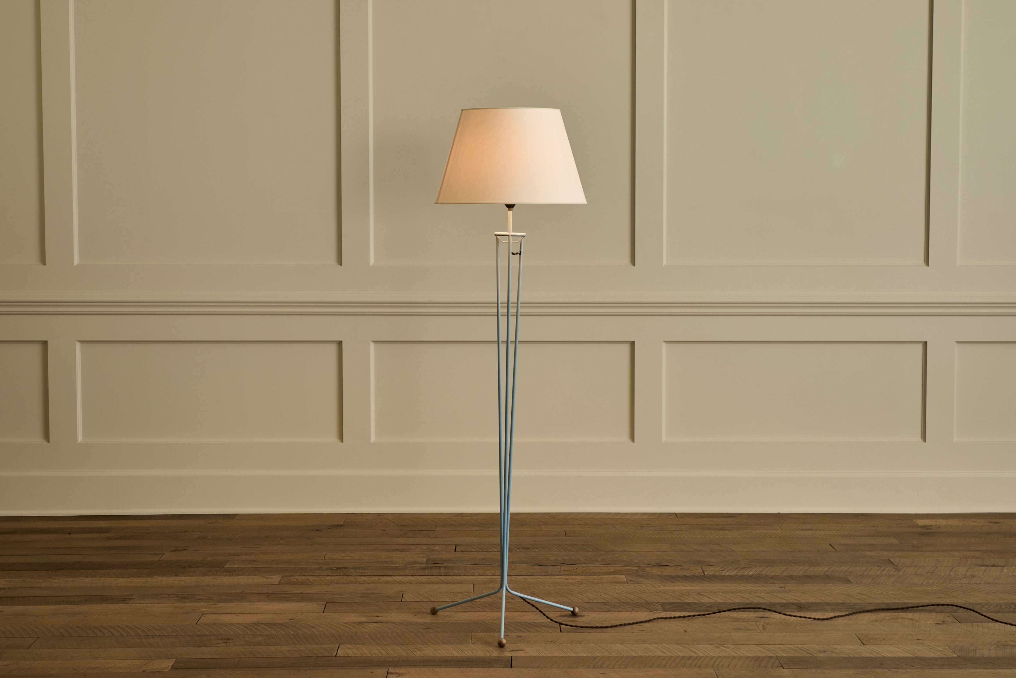 Pylon Floor Lamp, Powder Blue
