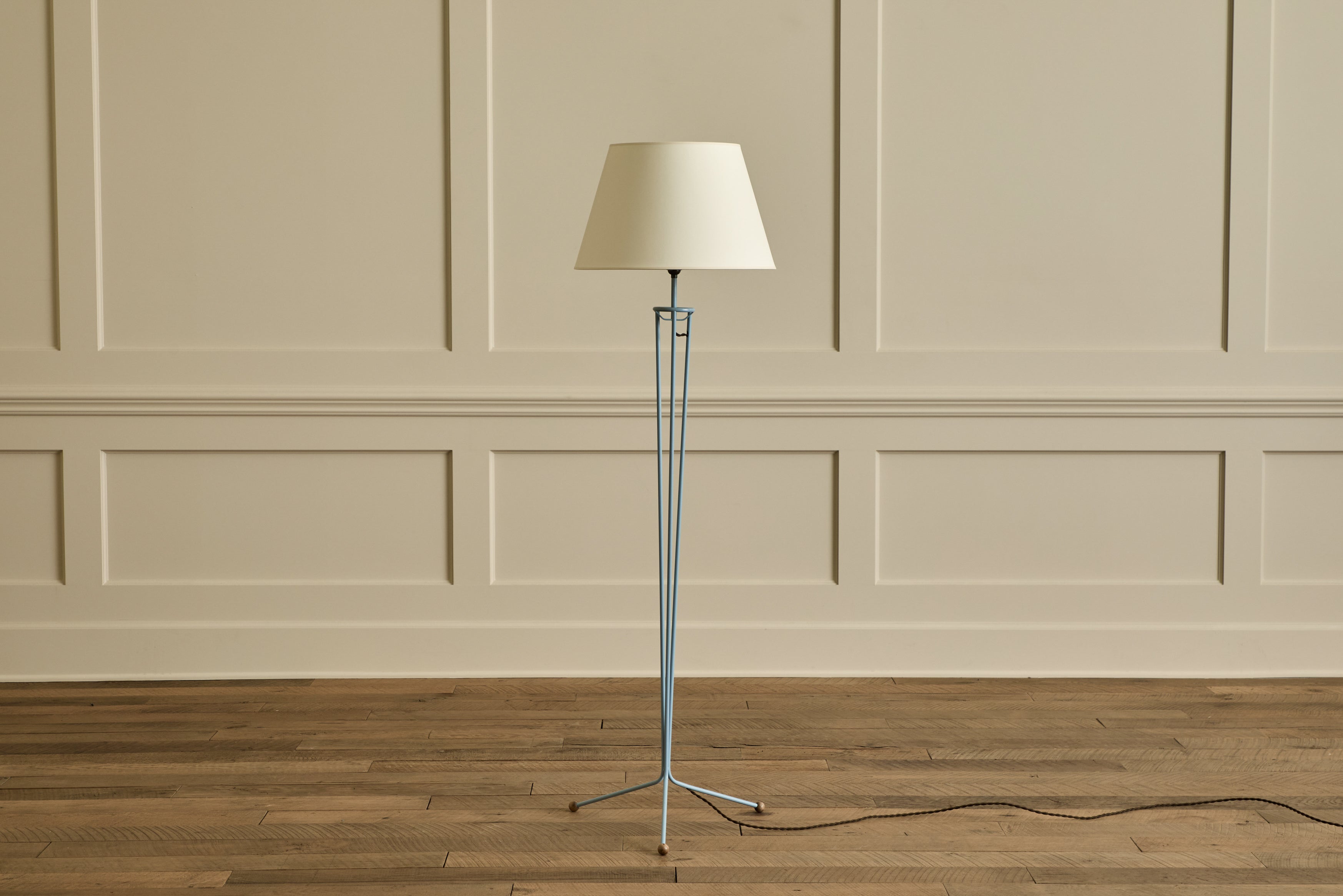 Pylon Floor Lamp, Powder Blue