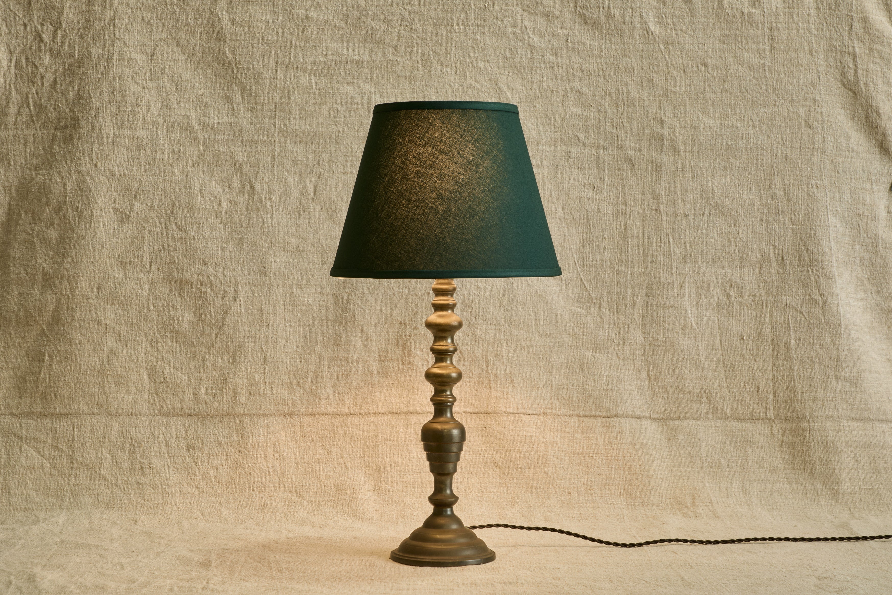 Scandinavian Brass Table Lamp No. 1