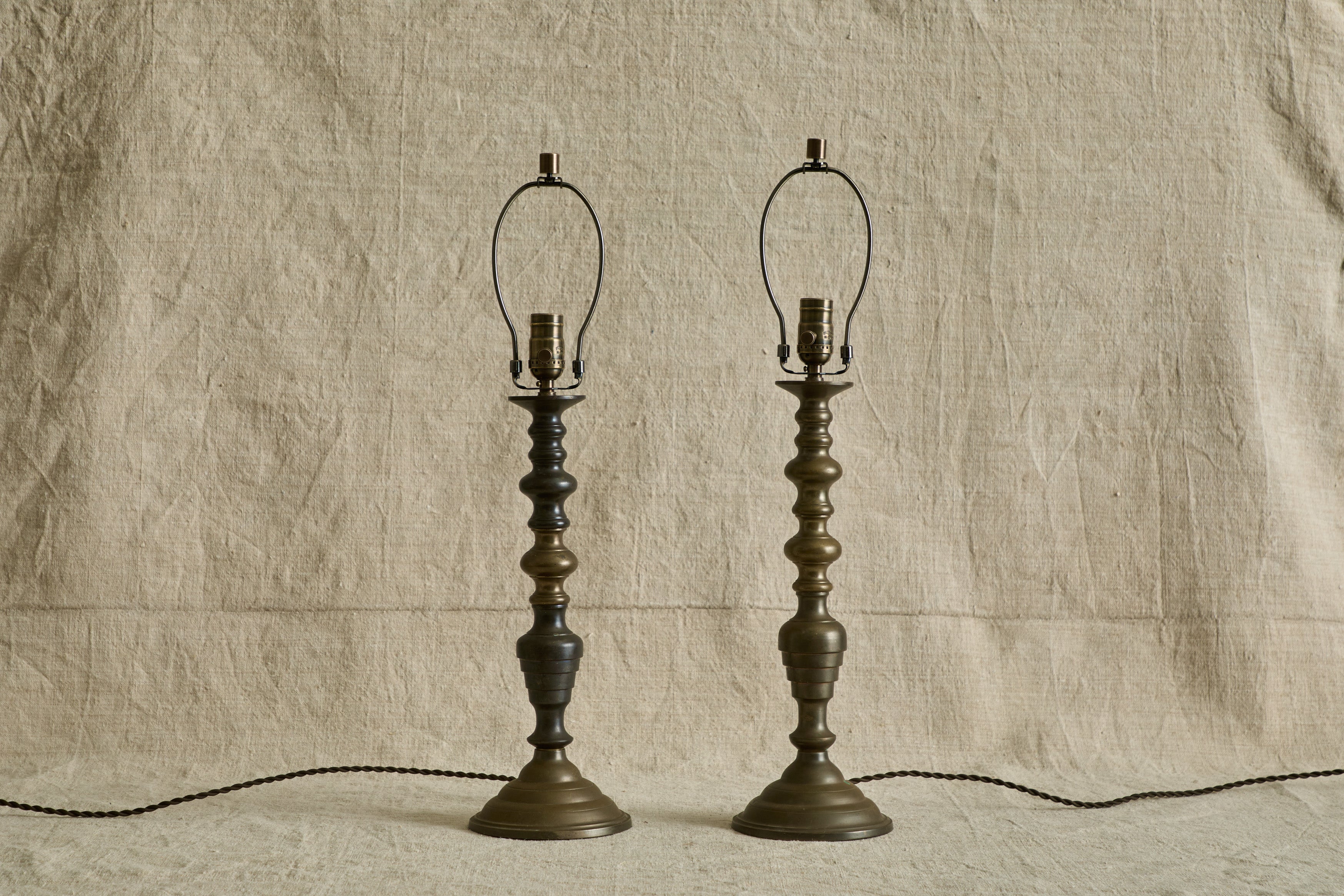 Scandinavian Brass Table Lamp No. 1