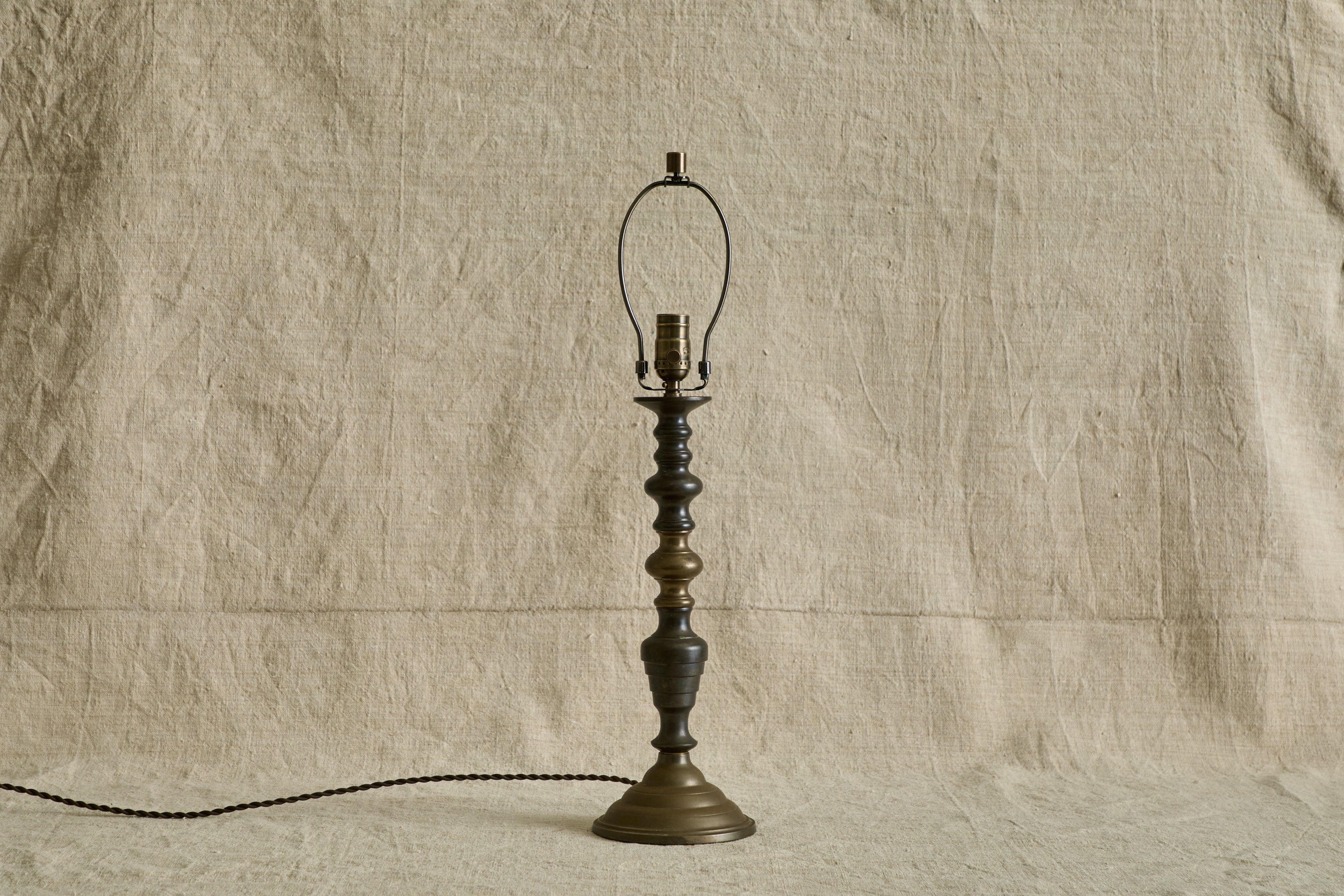 Scandinavian Brass Table Lamp No.2