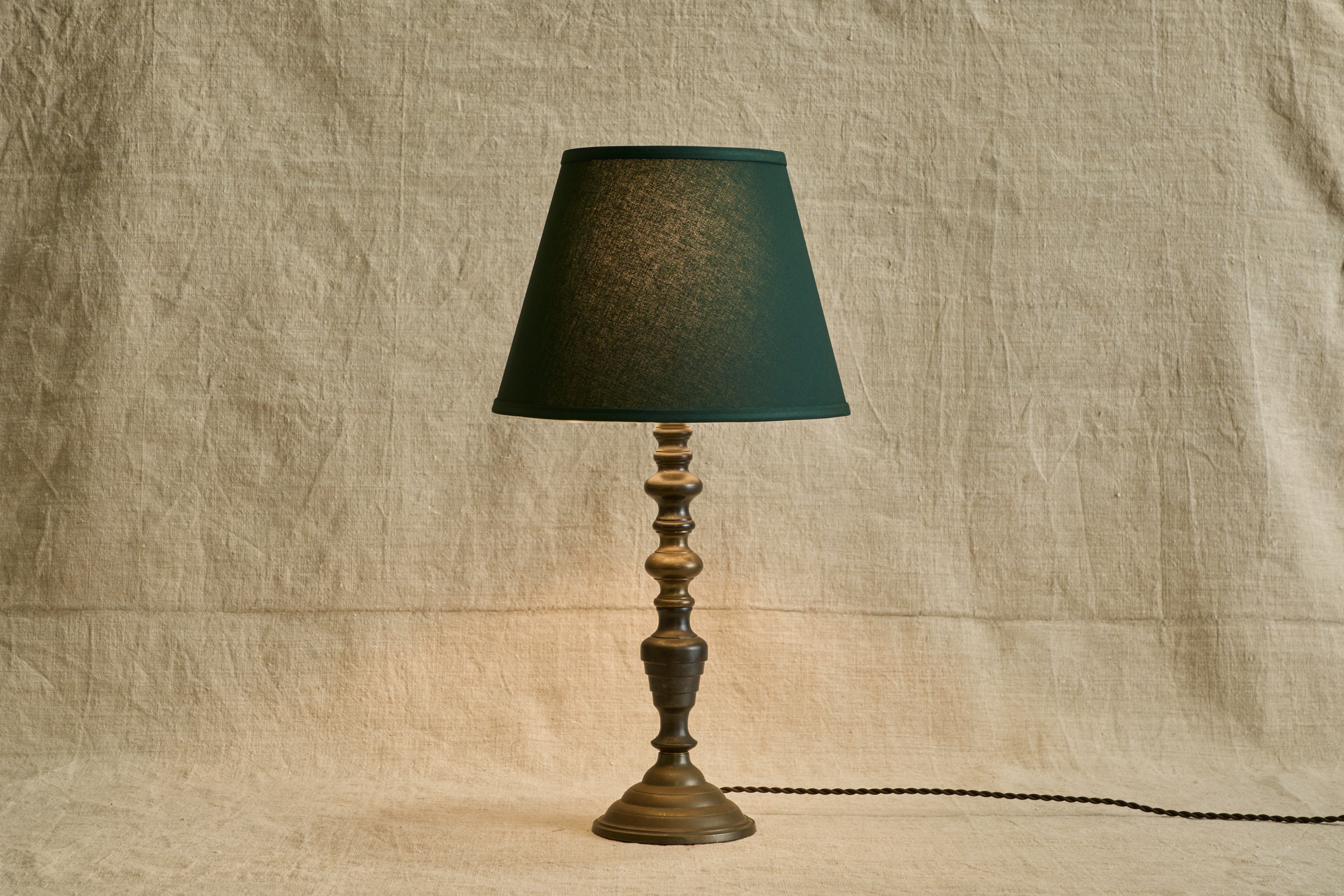 Scandinavian Brass Table Lamp No.2