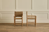 Pair of Woven Lounge Chairs