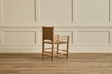 Pair of Woven Lounge Chairs