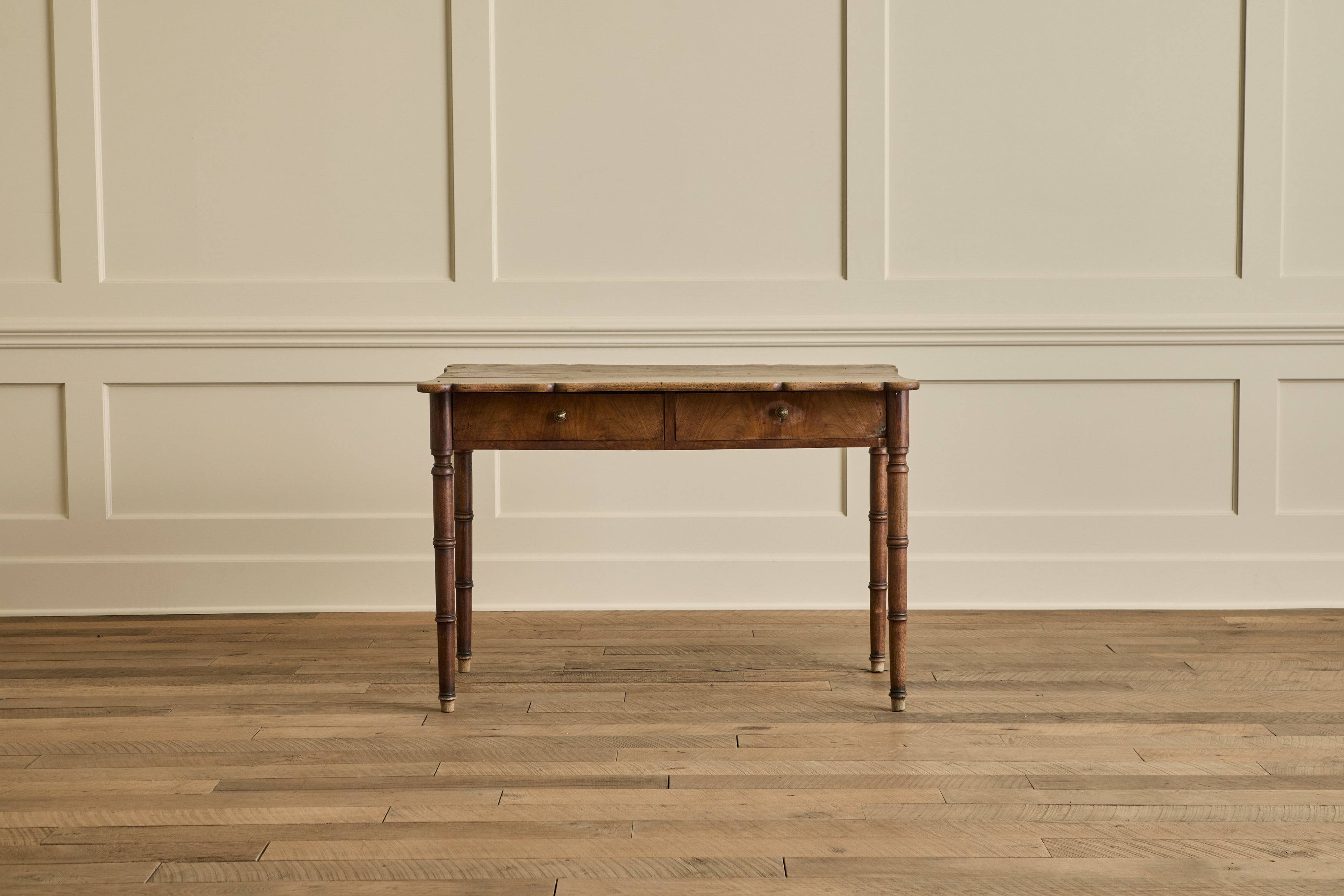 Scalloped Edge Side Table