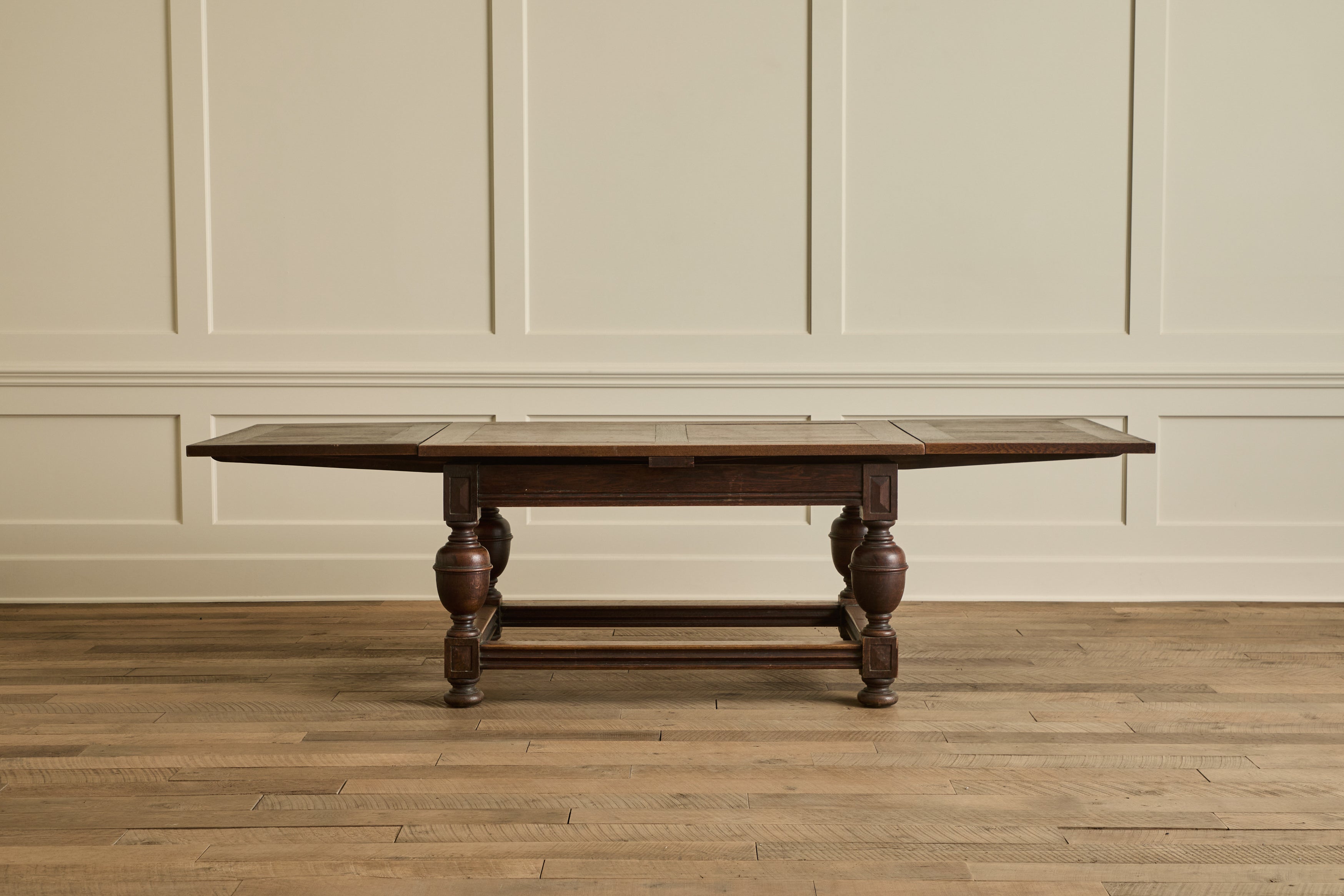 Oak Extension Hall Table